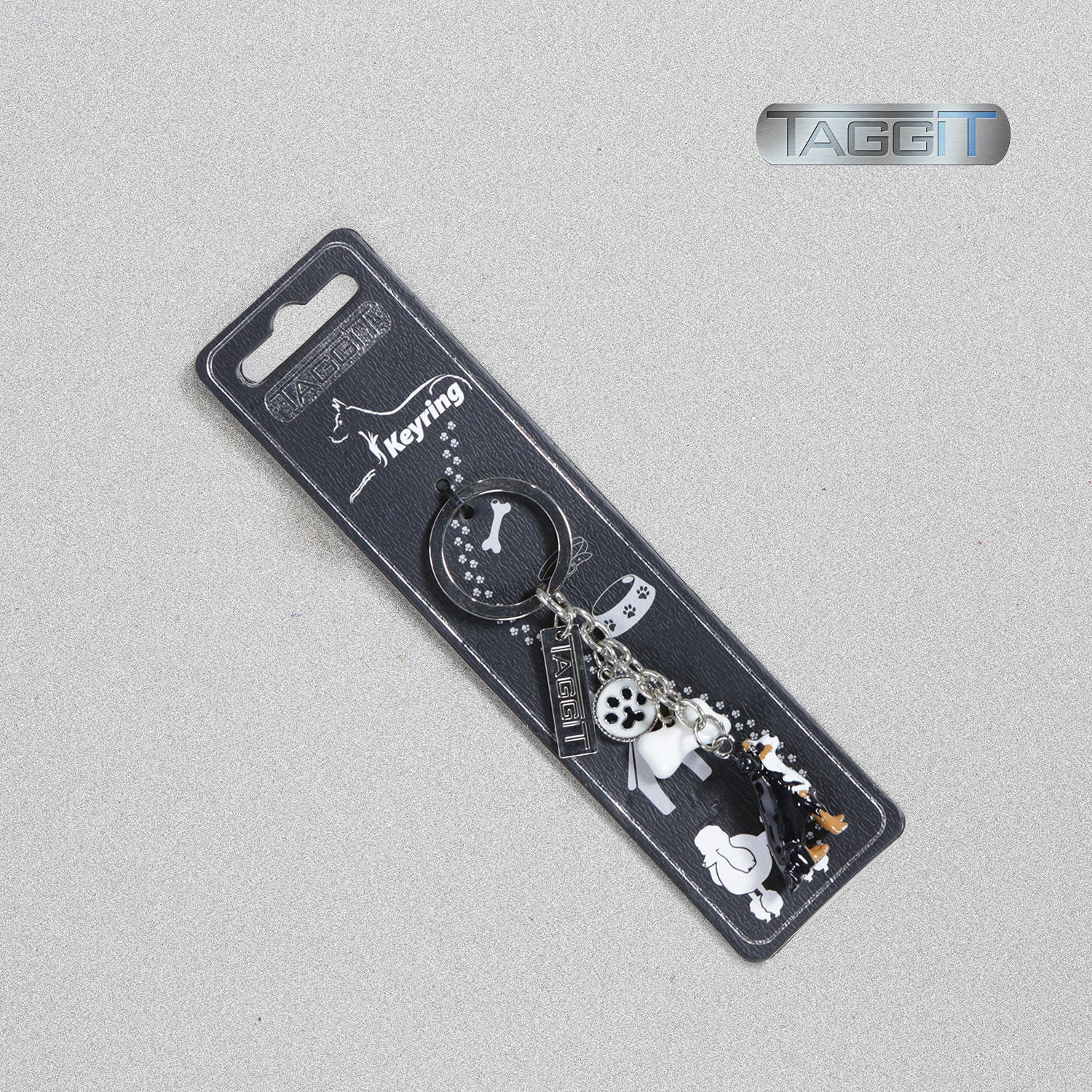 Taggit Enamel Dog Breed Keyring