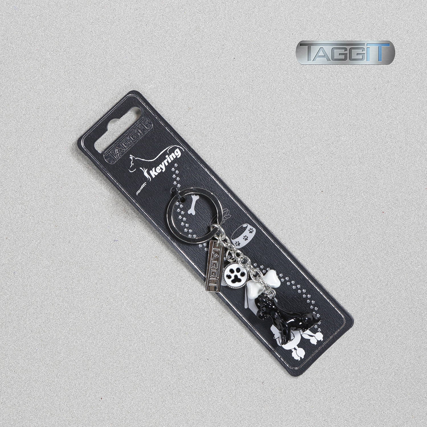 Taggit Enamel Dog Breed Keyring