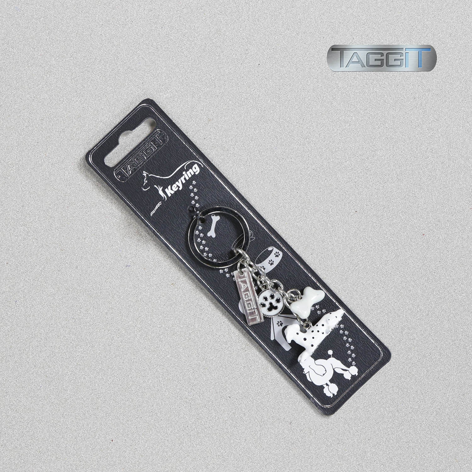 Taggit Enamel Dog Breed Keyring