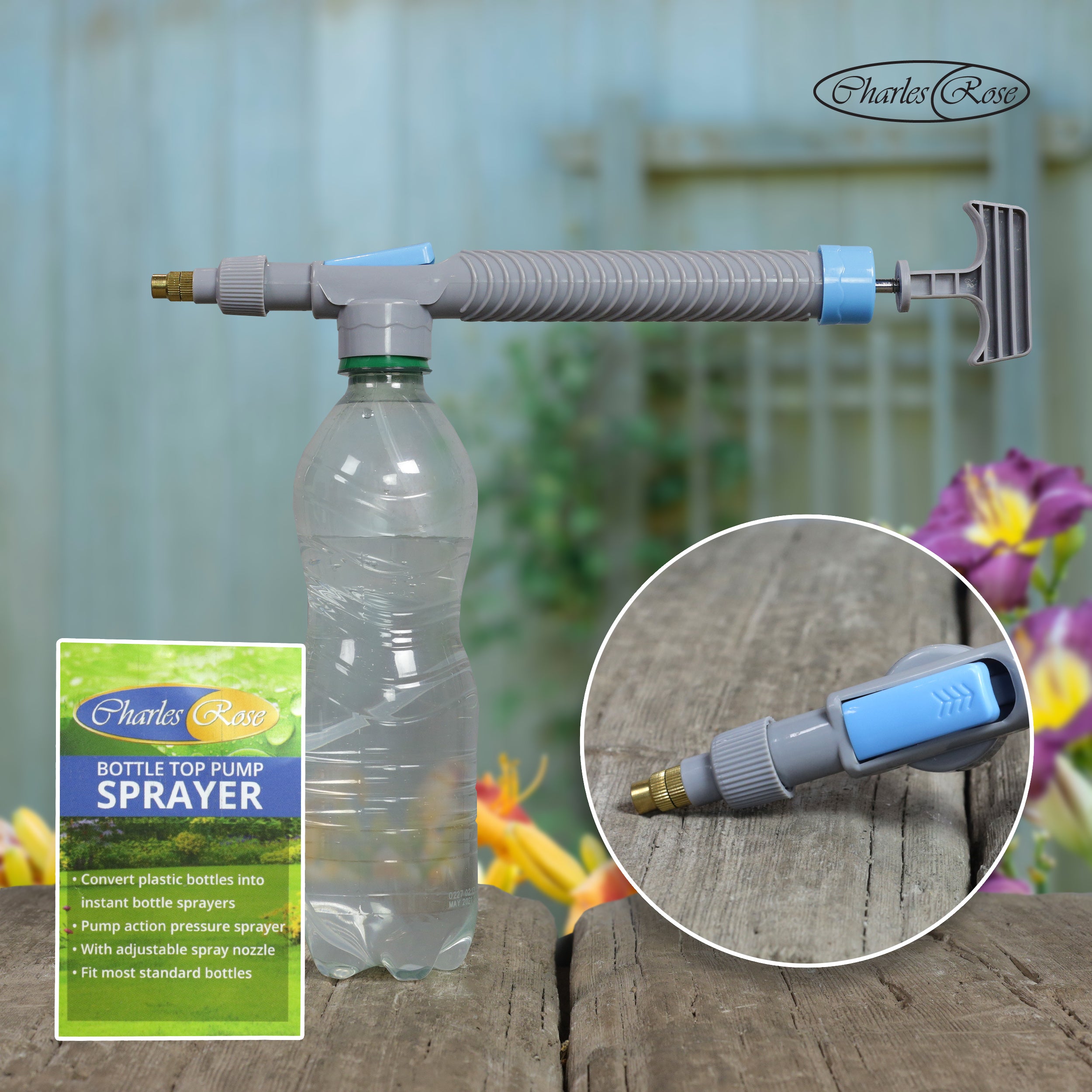 over the top garden spray Charles Rose