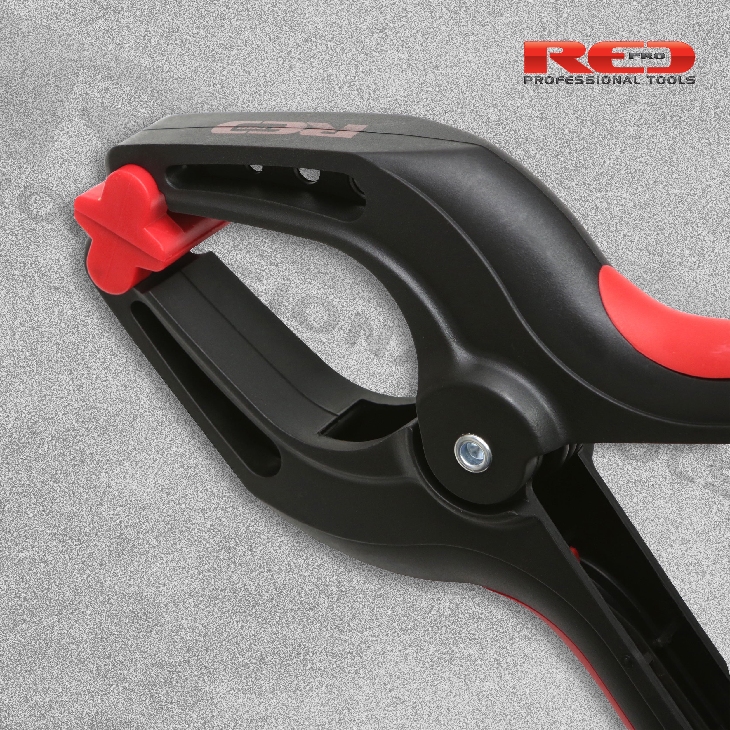 Red Pro Soft Grip Spring Release Clamps - 6" (150mm)