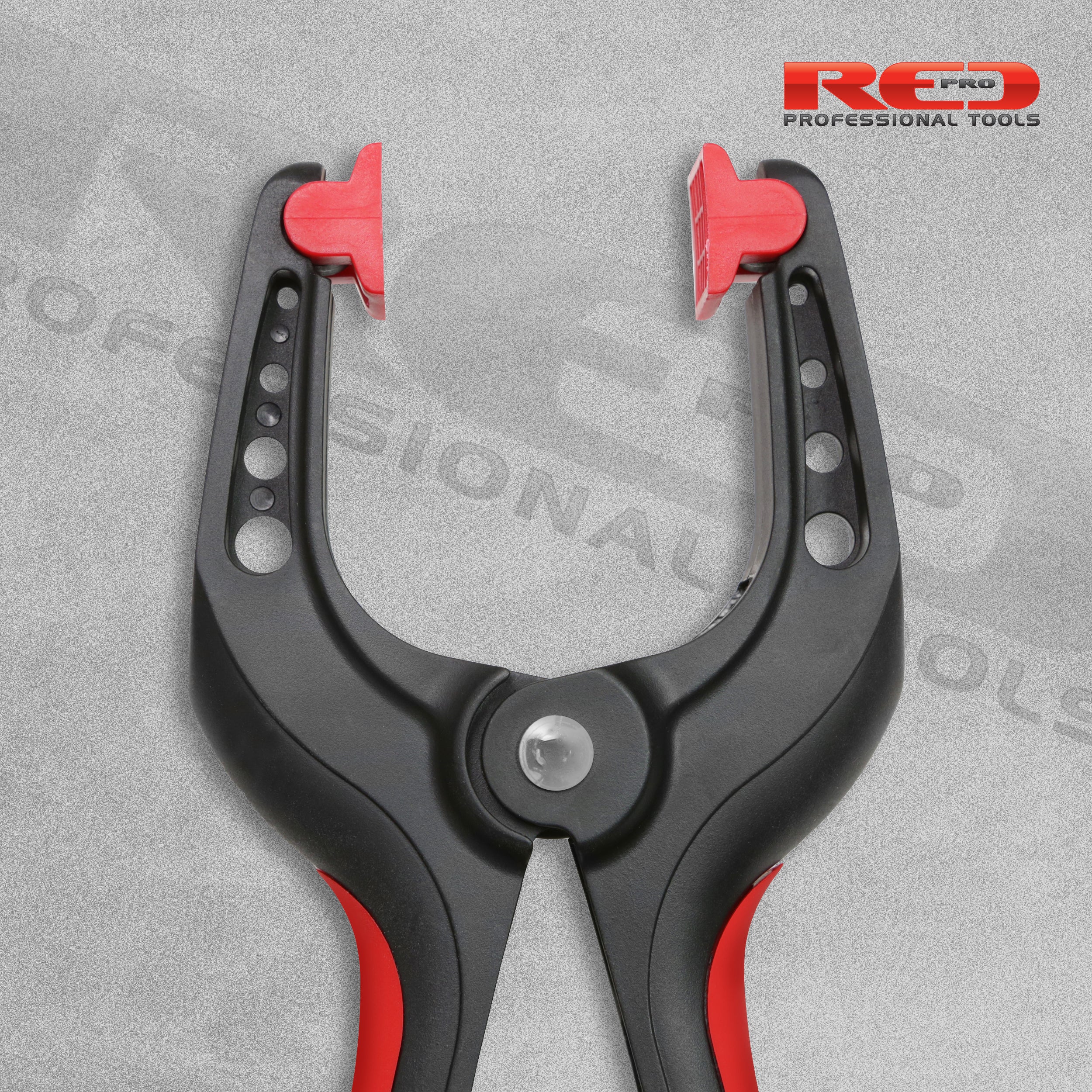 Red Pro Soft Grip Spring Release Clamps - 6" (150mm)