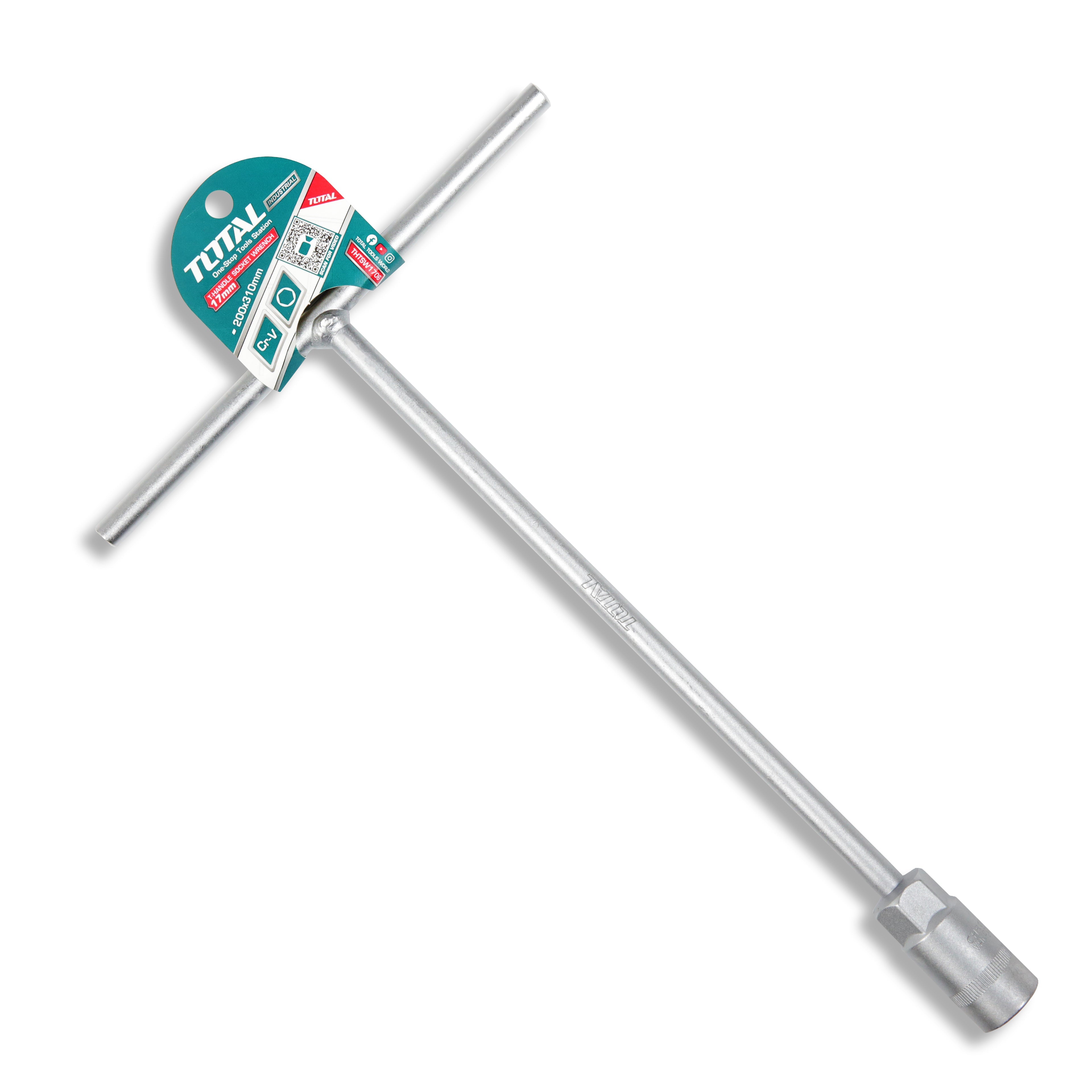 Total T Handle Socket Wrench 17mm - THTSW1706