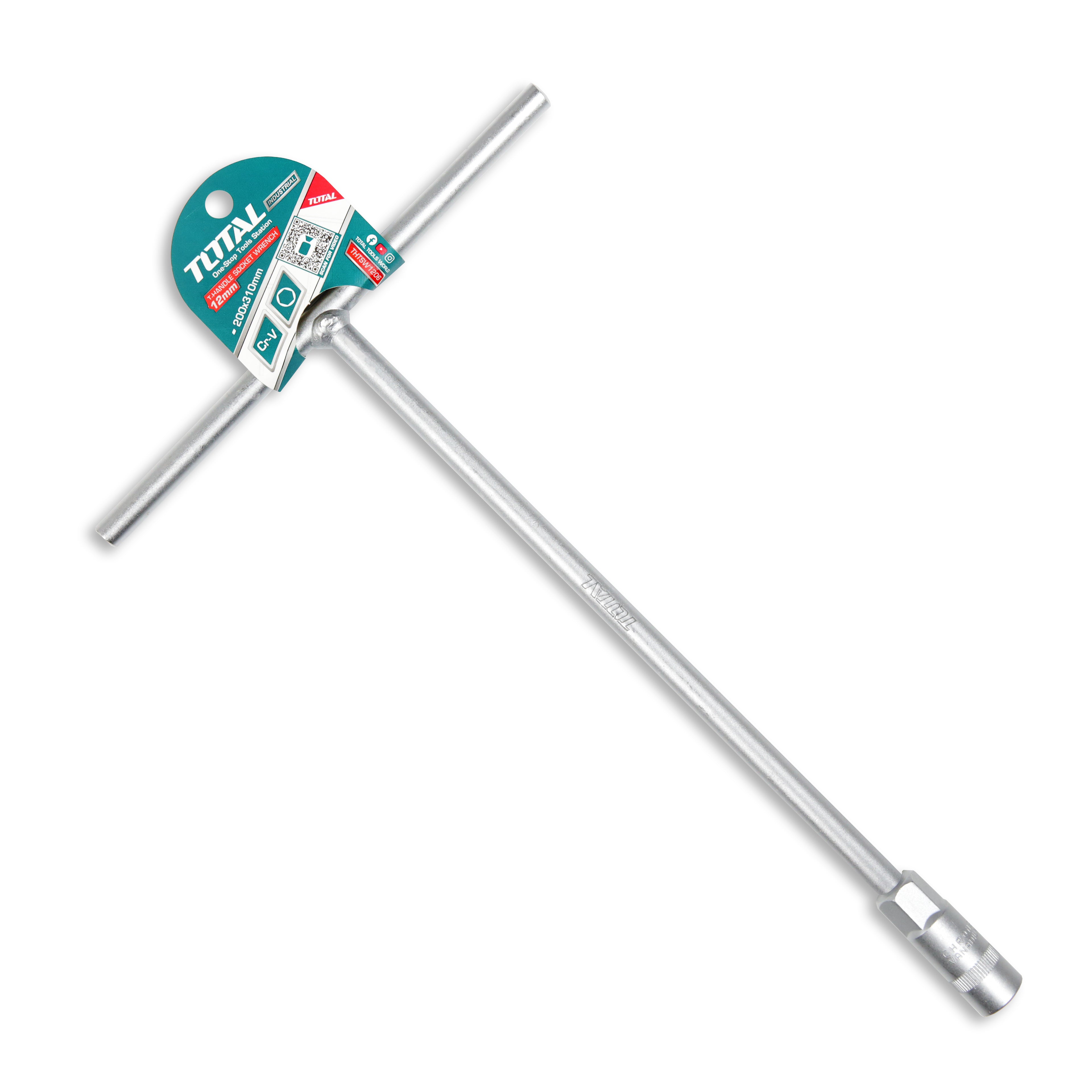Total T Handle Socket Wrench 12mm - THTSW1206