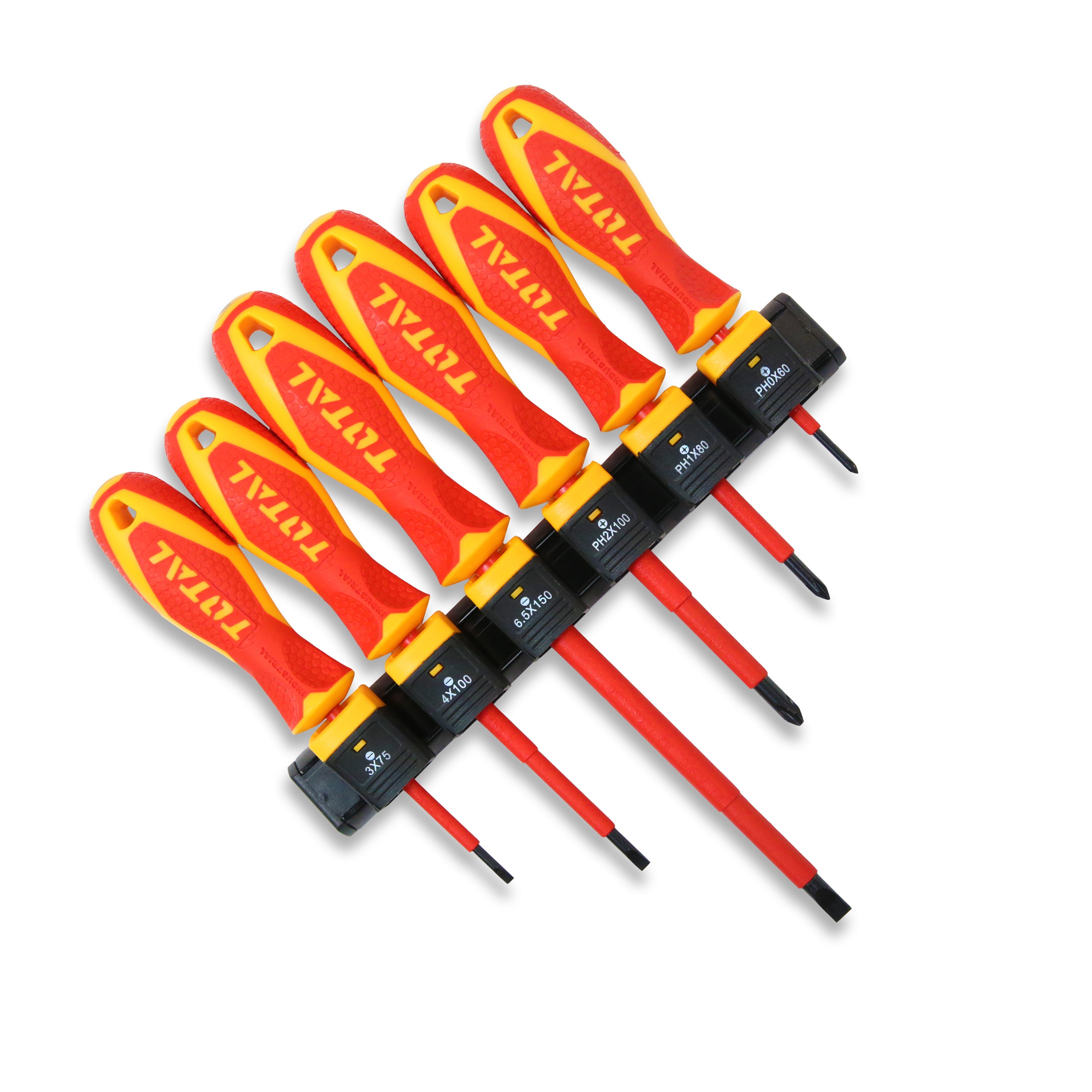 Total 6 Piece Insulated Screwdriver Set - THTIS566