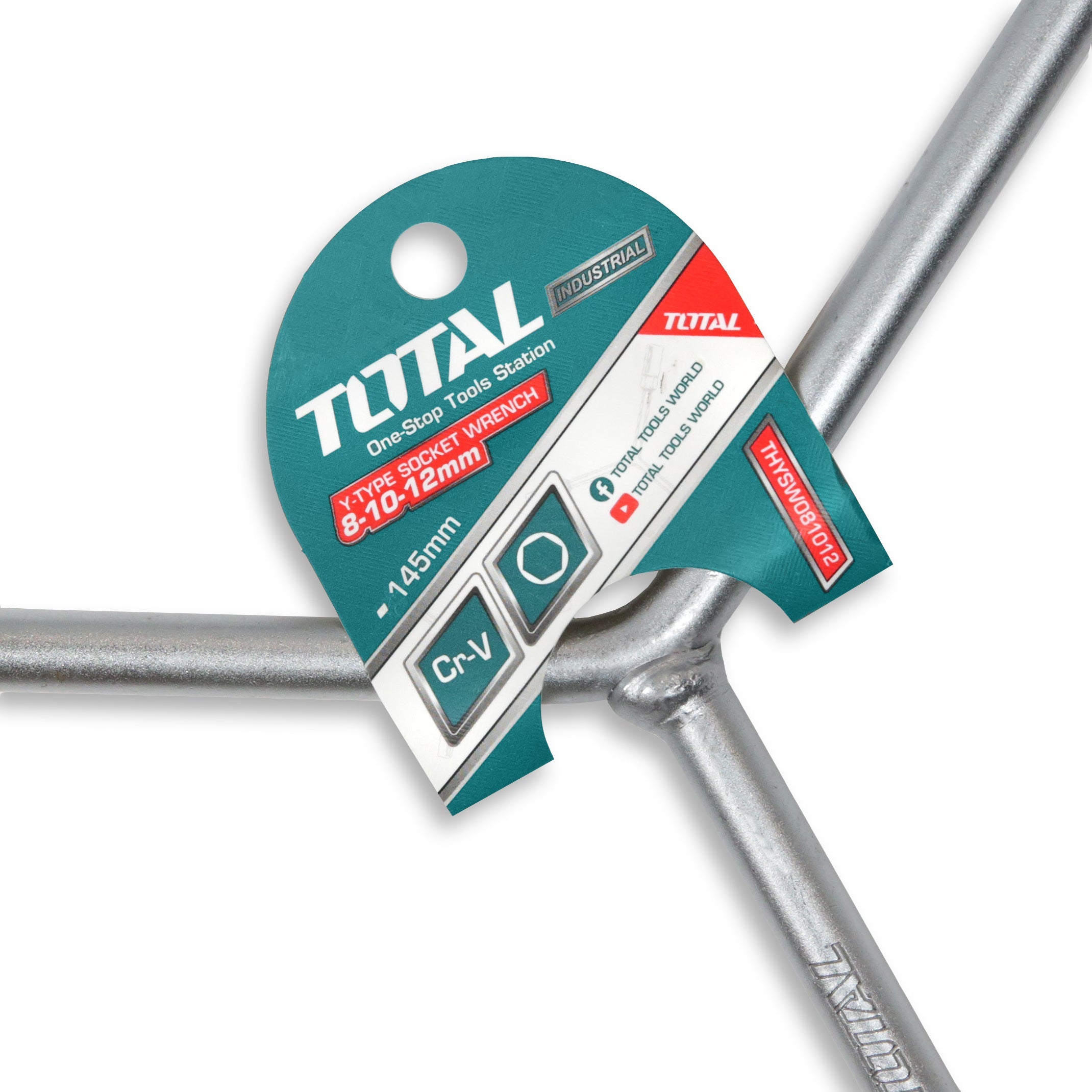 Total Y Socket Wrench 8-10-12mm - THYSW081012