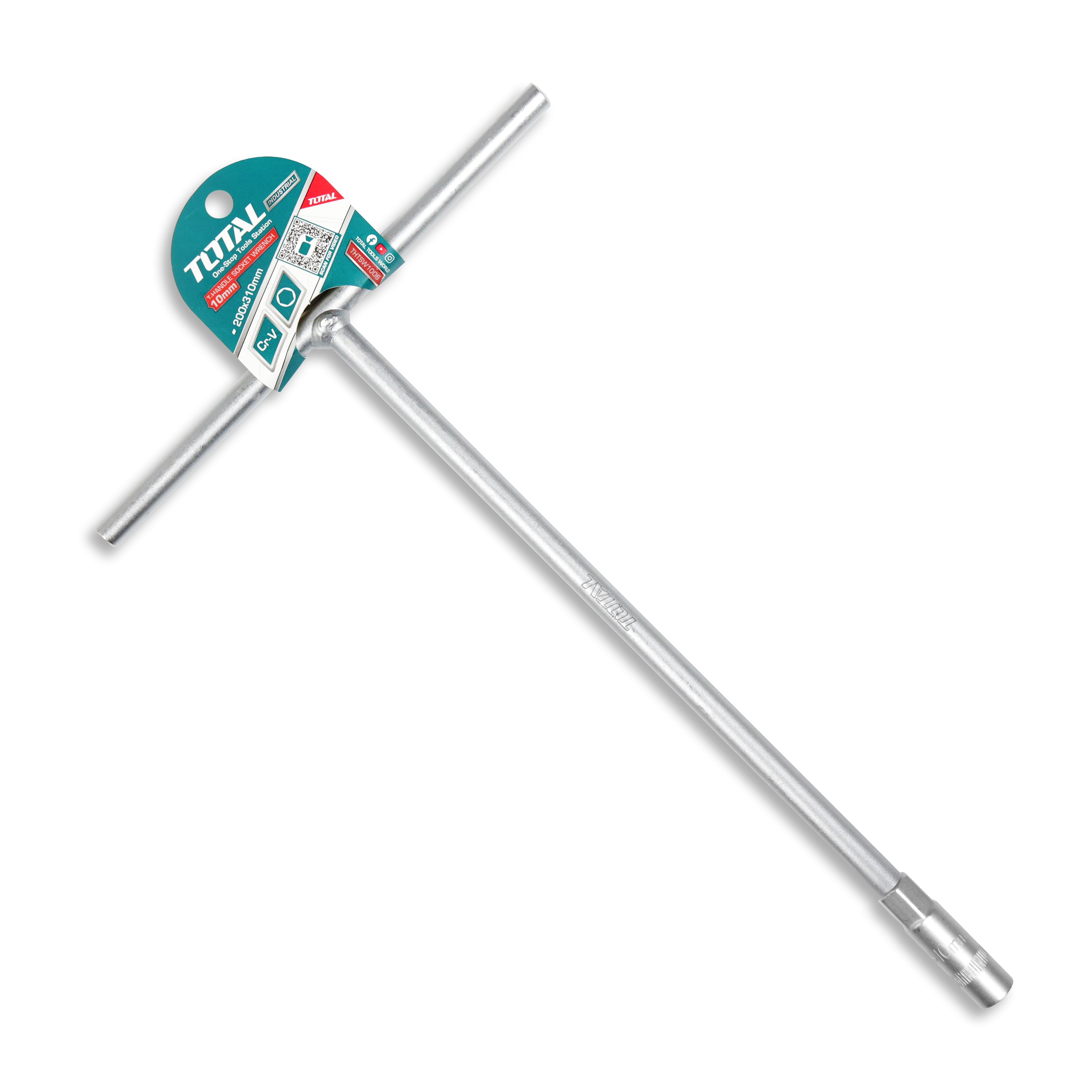 Total T Handle Socket Wrench 10mm - THTSW1006