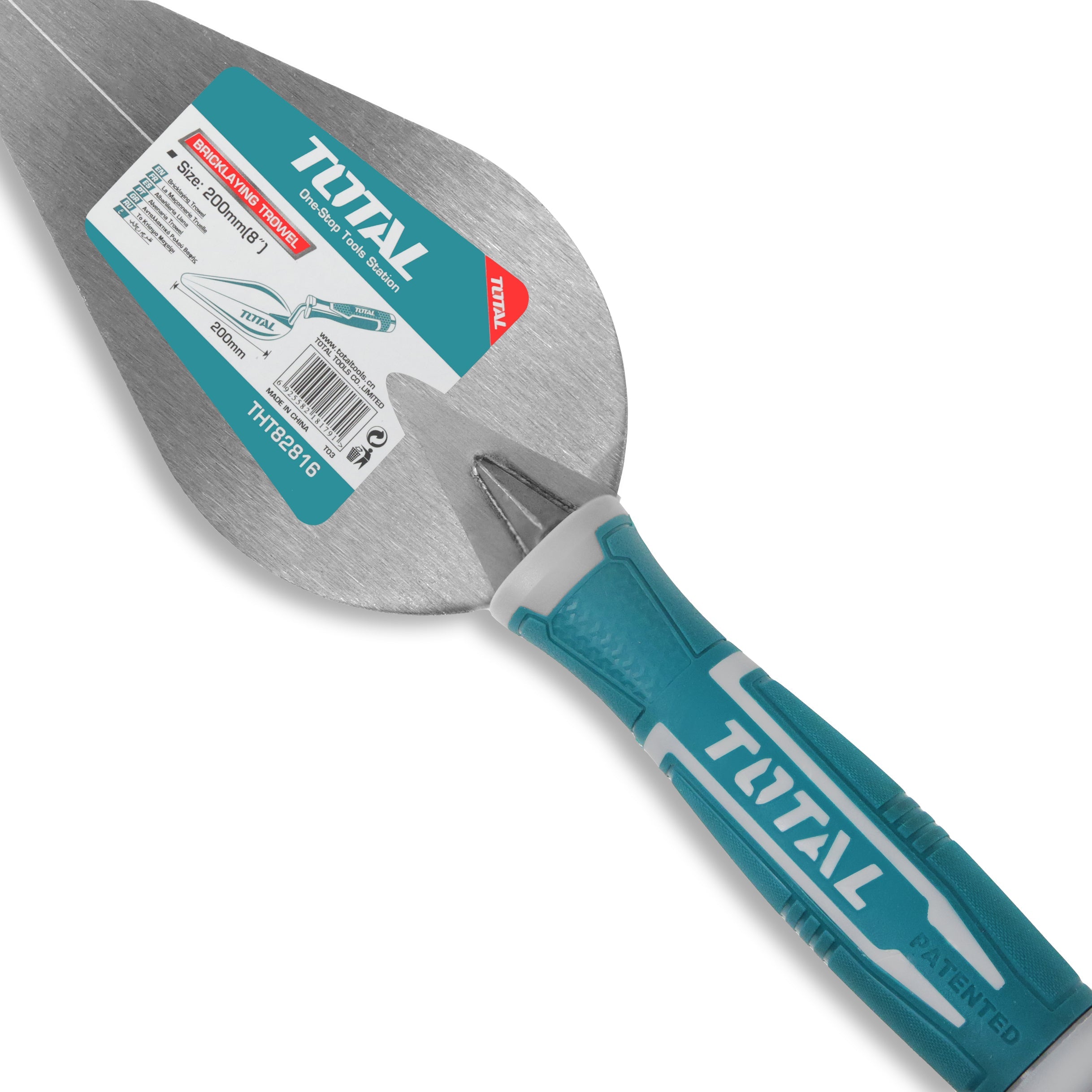 Total Bricklaying Trowel 200mm - THT82816