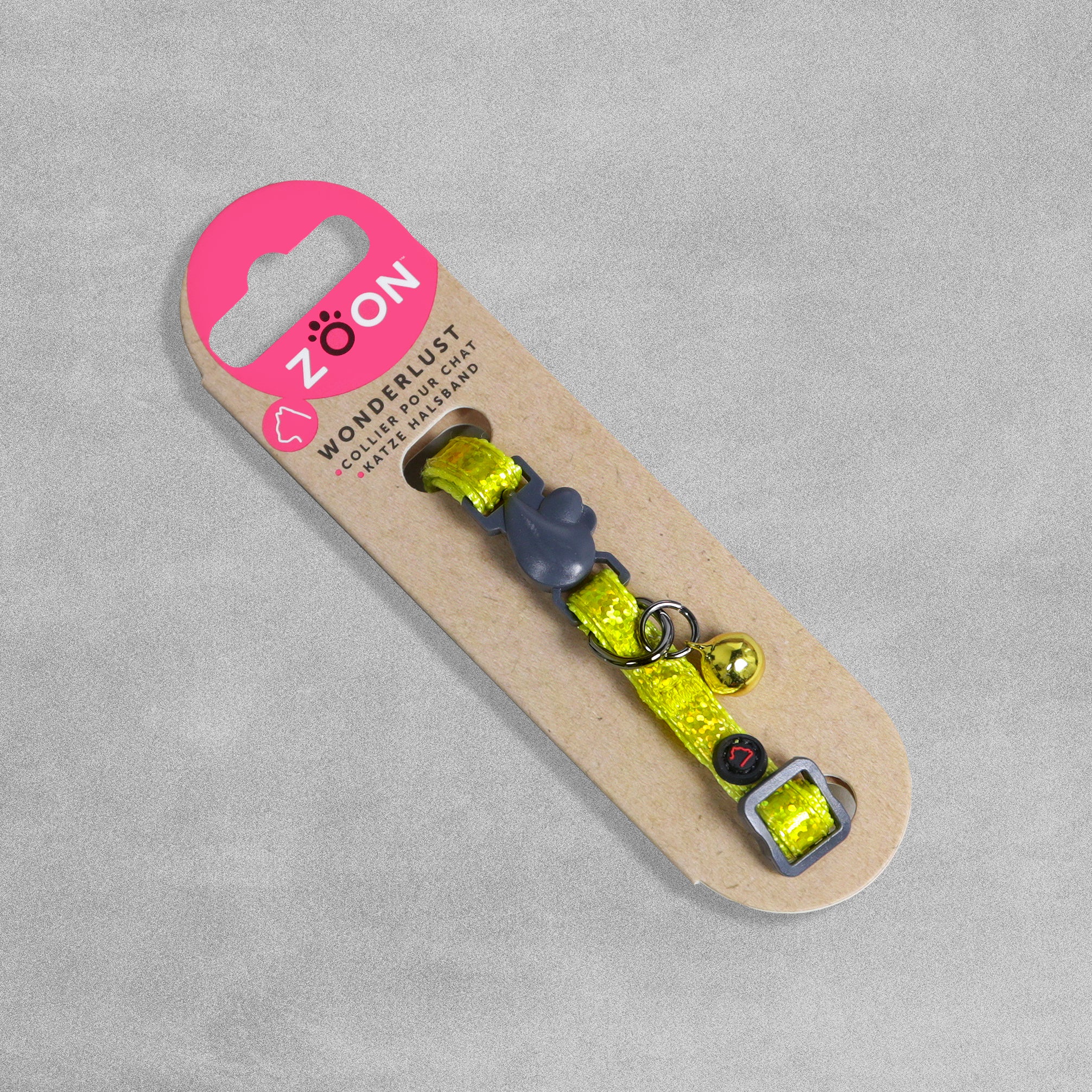 Zoon Wonderlust Cat Collar with Bell