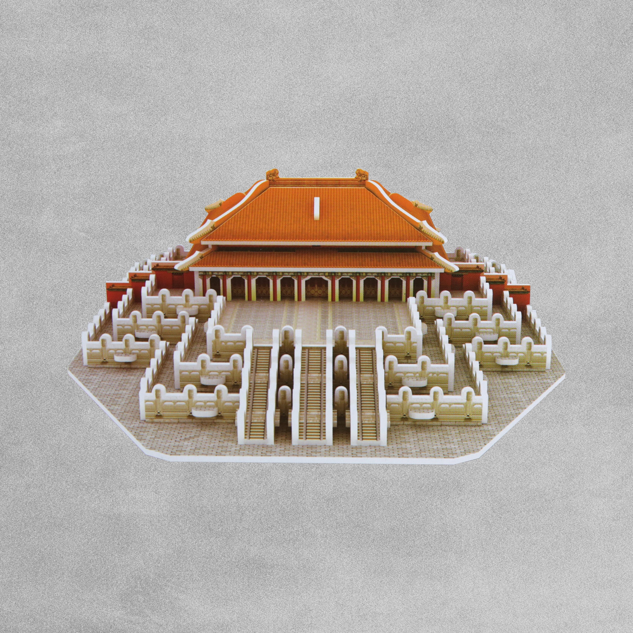 Little World Builder 3D puzzle of The Hall of Supreme Harmony