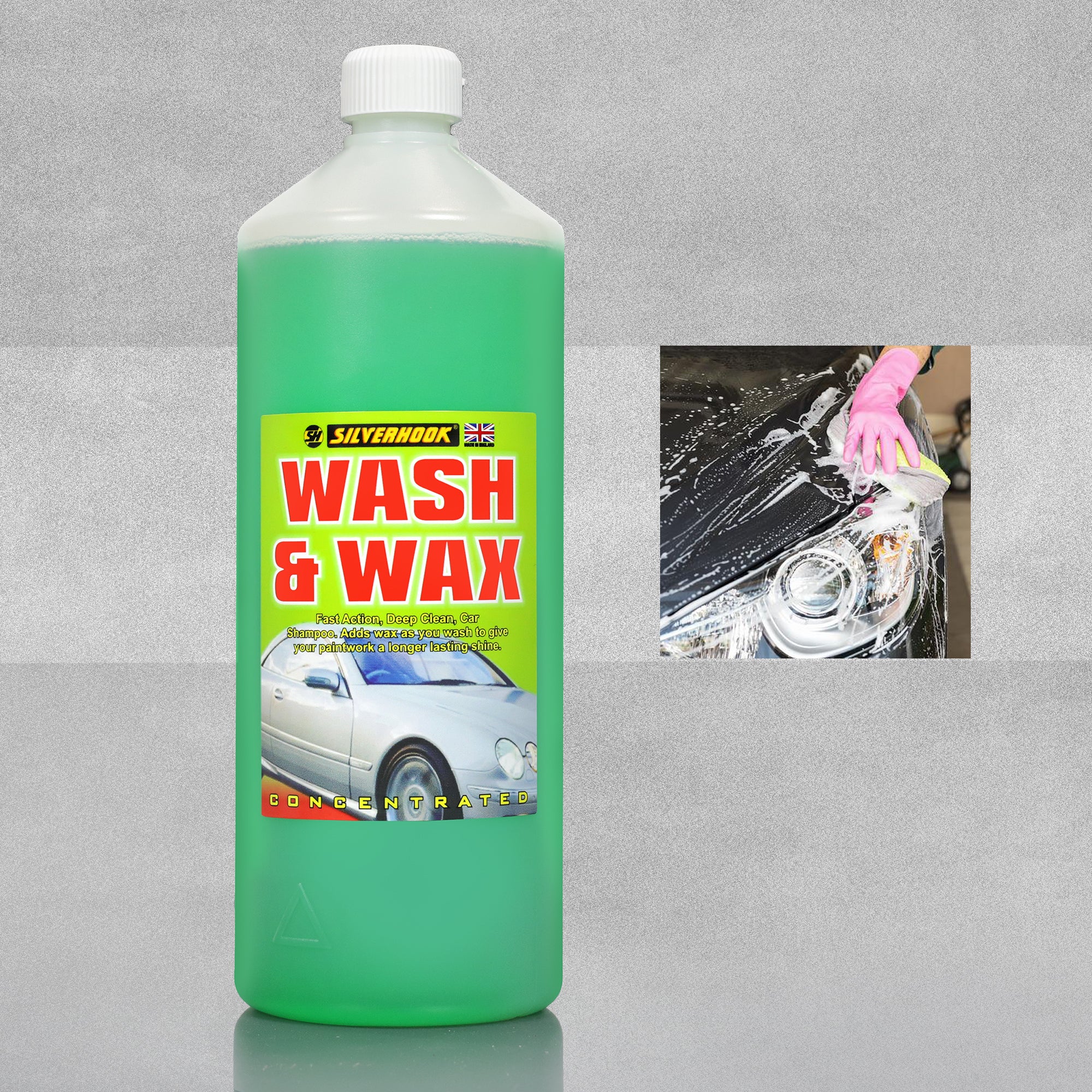 Silverhook Concentrated Wash & Wax Car Shampoo - 1 Litre