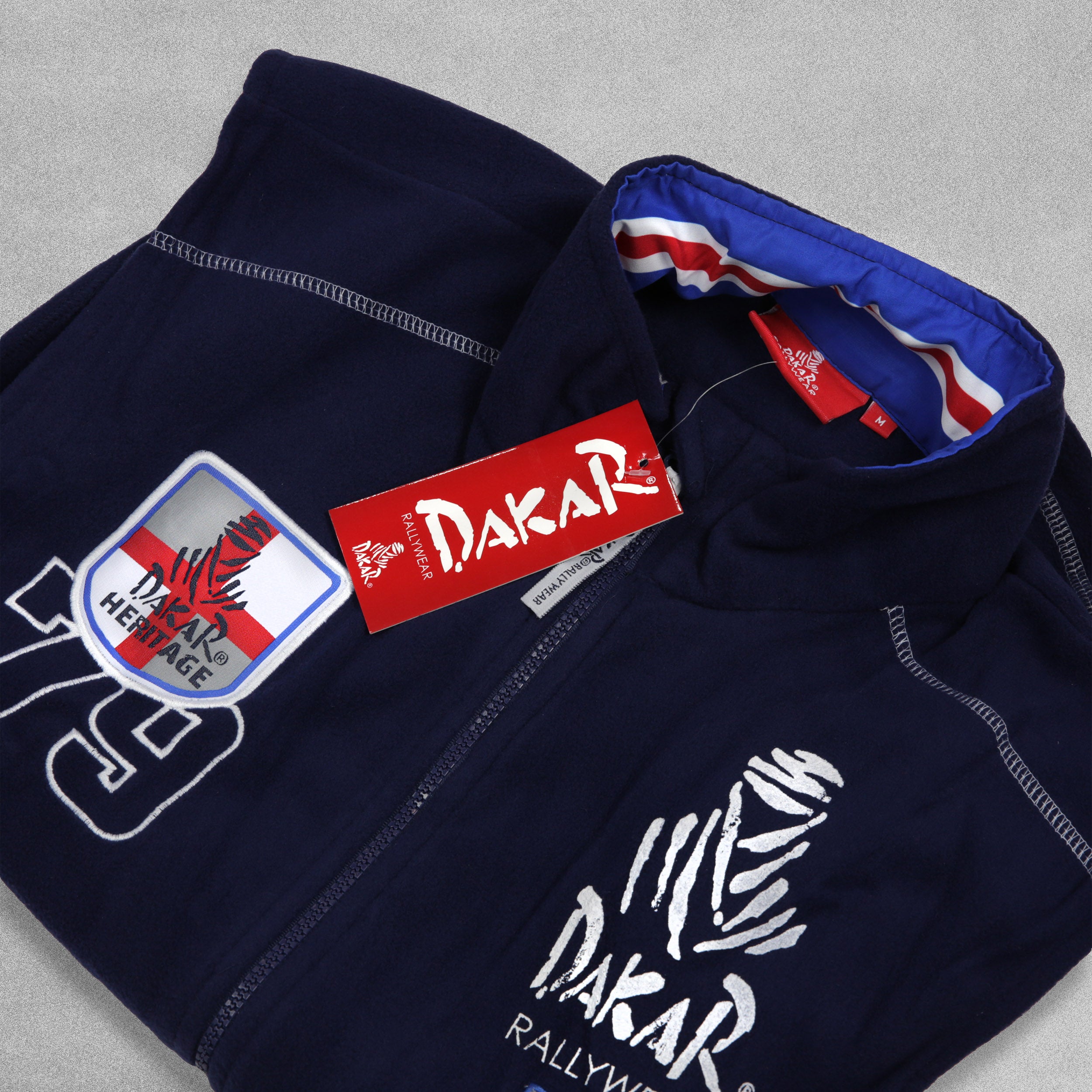 Official Dakar Rallywear Fleece Bodywarmer - navy