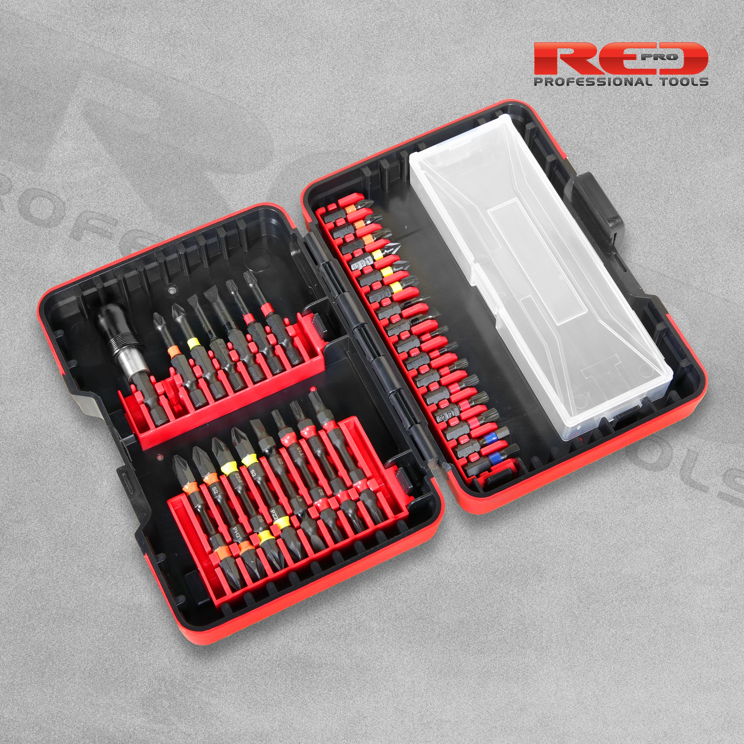 Red Pro 31 Piece Impact Bit Set