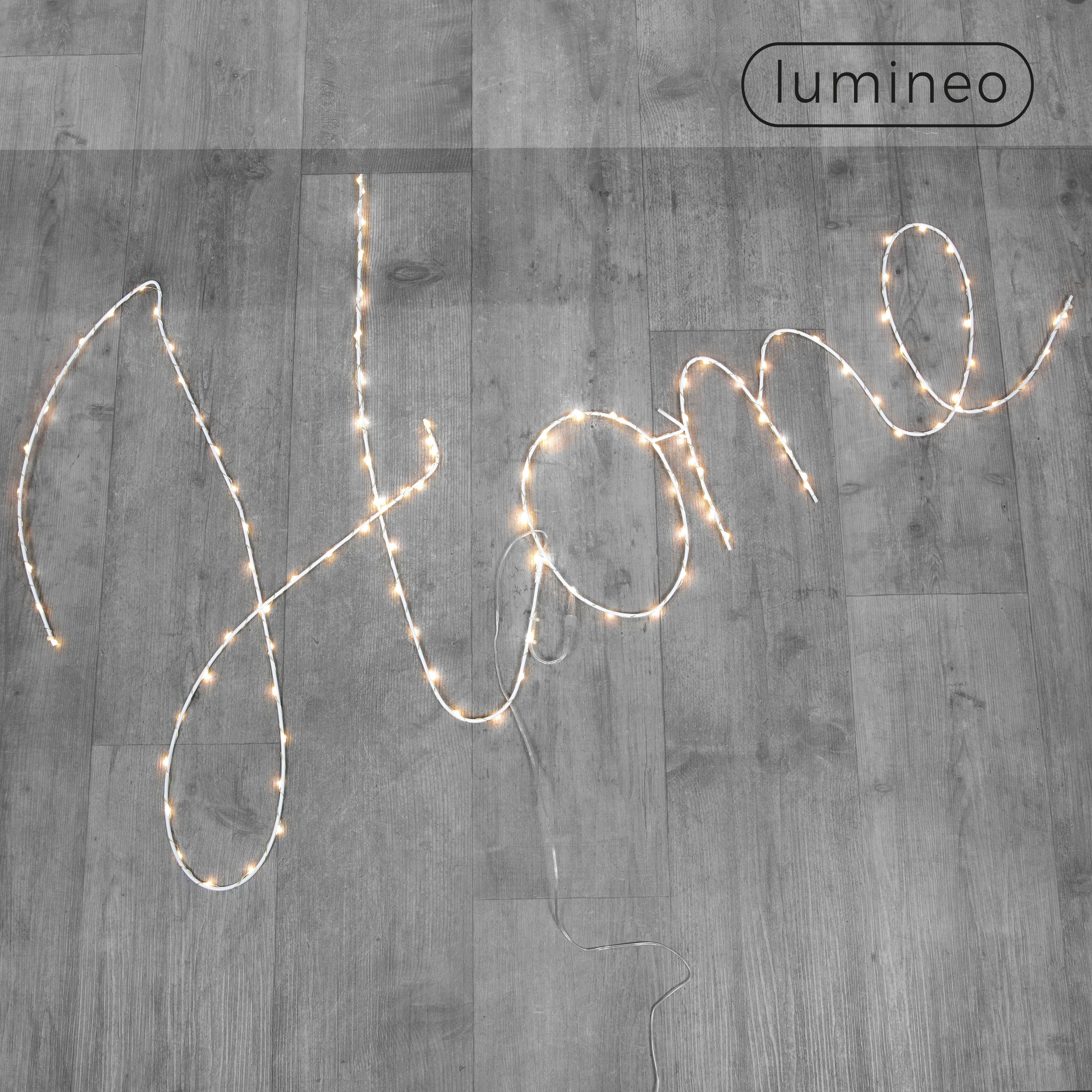 Lumineo Metal Text LED Lights - Home