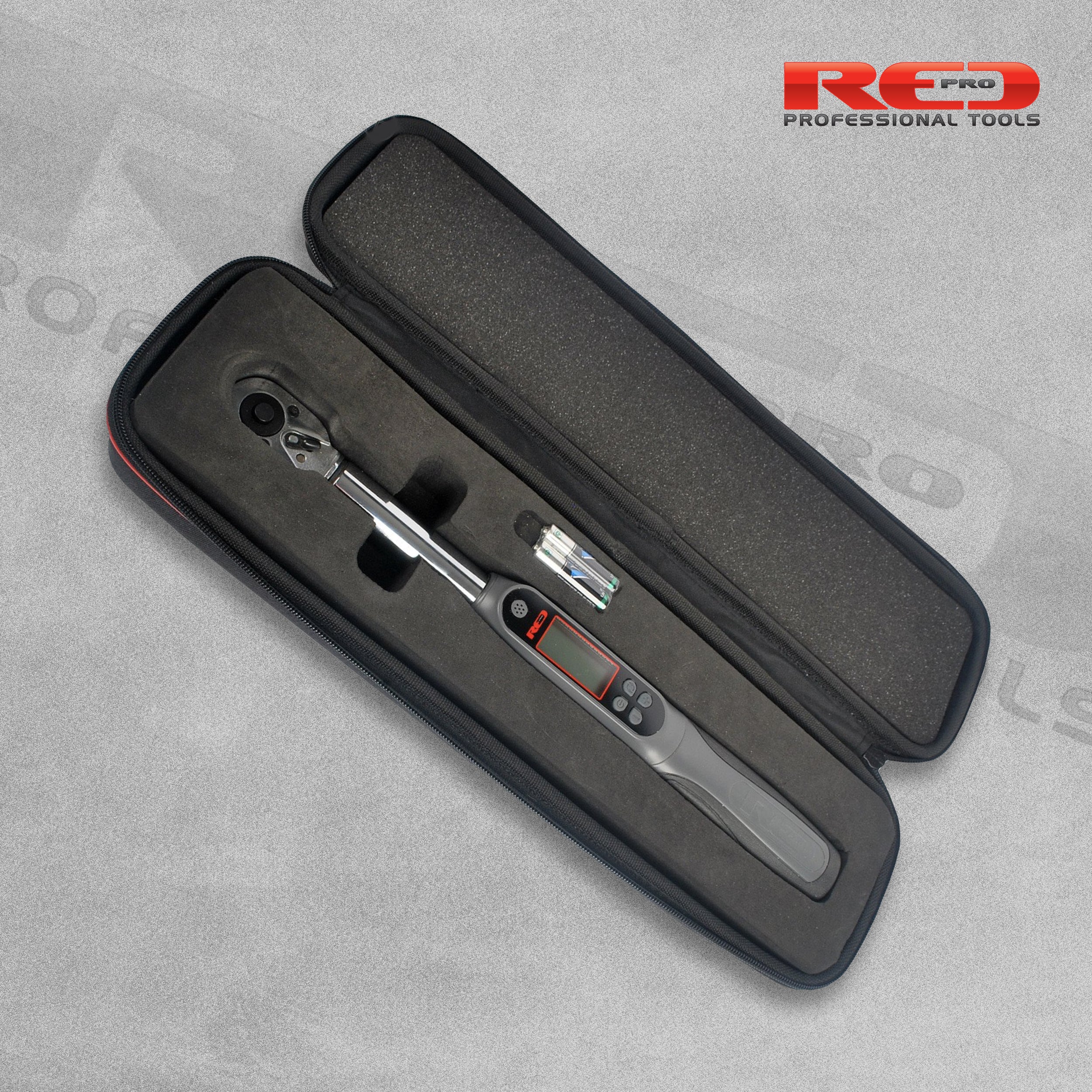 Red Pro Tools 3/8" Drive Digital Torque Wrench (370mm)