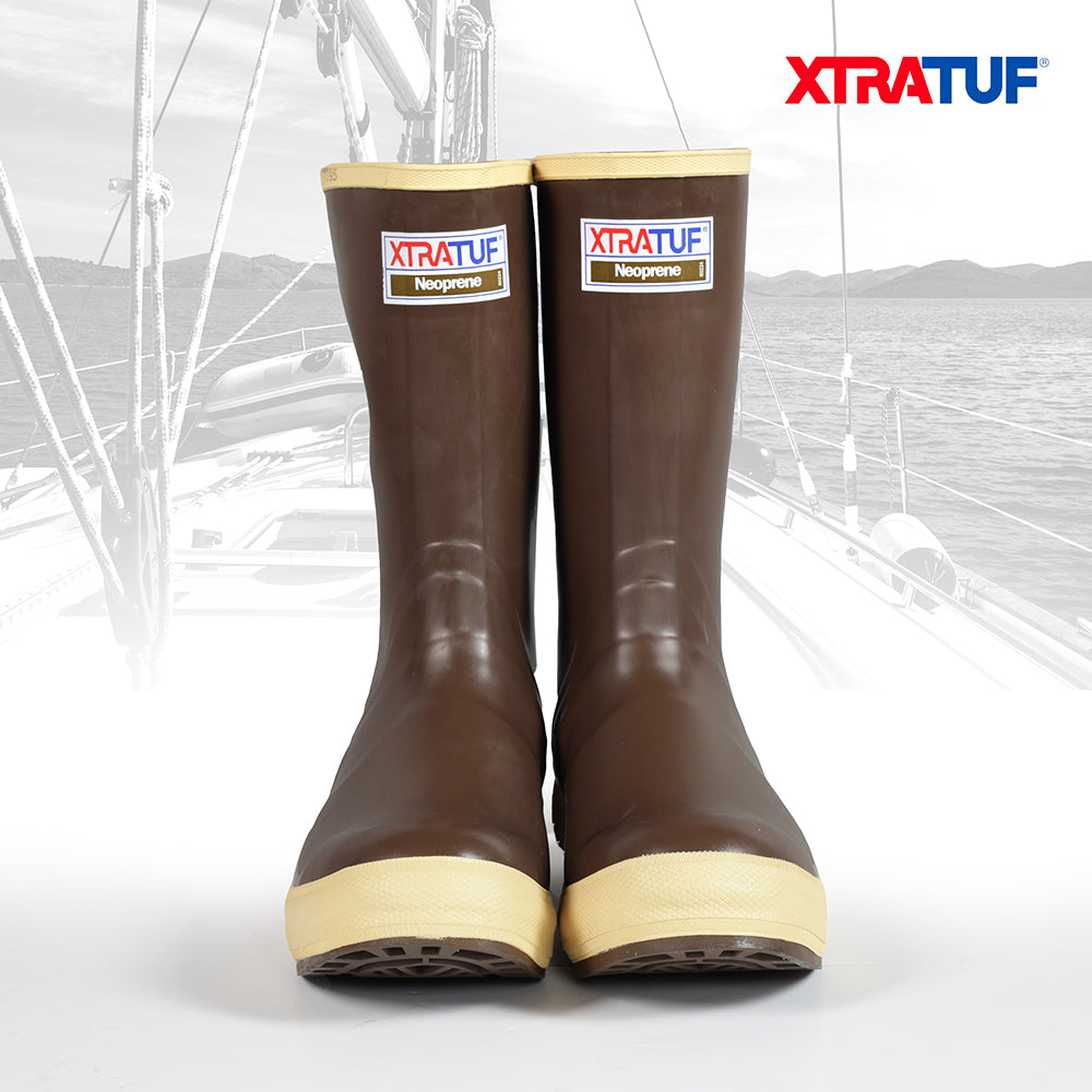 XTRATUF Men's 12" Legacy Camo Lined Boots