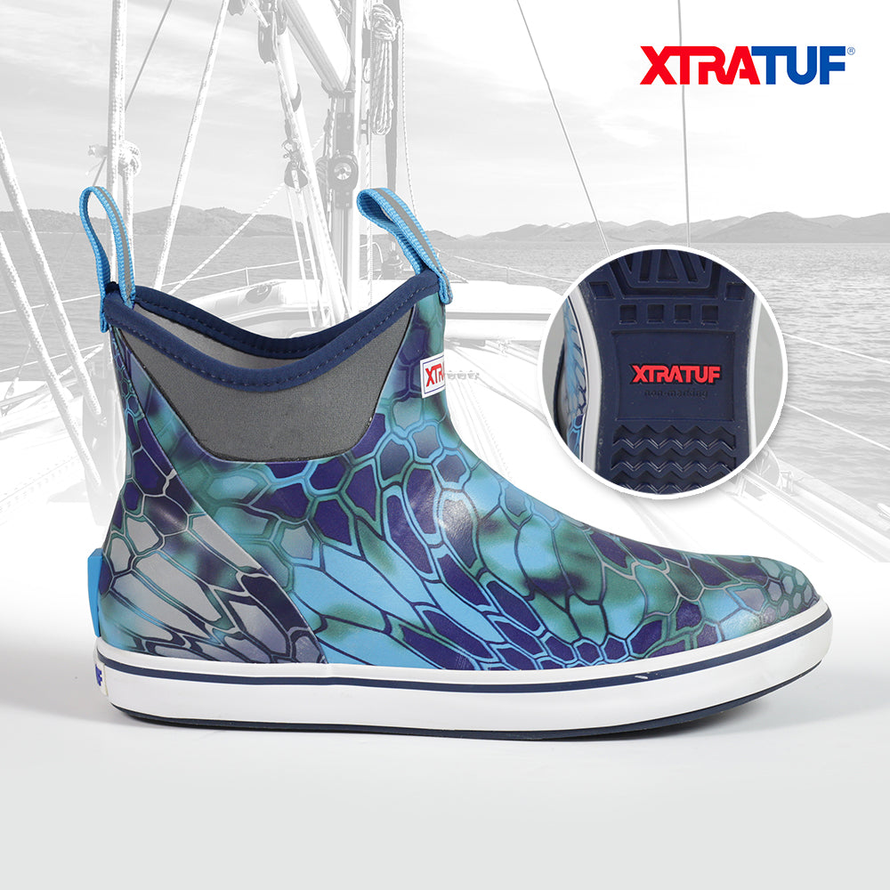 XTRATUF Men's Kryptek Pontus Ankle Deck Boot