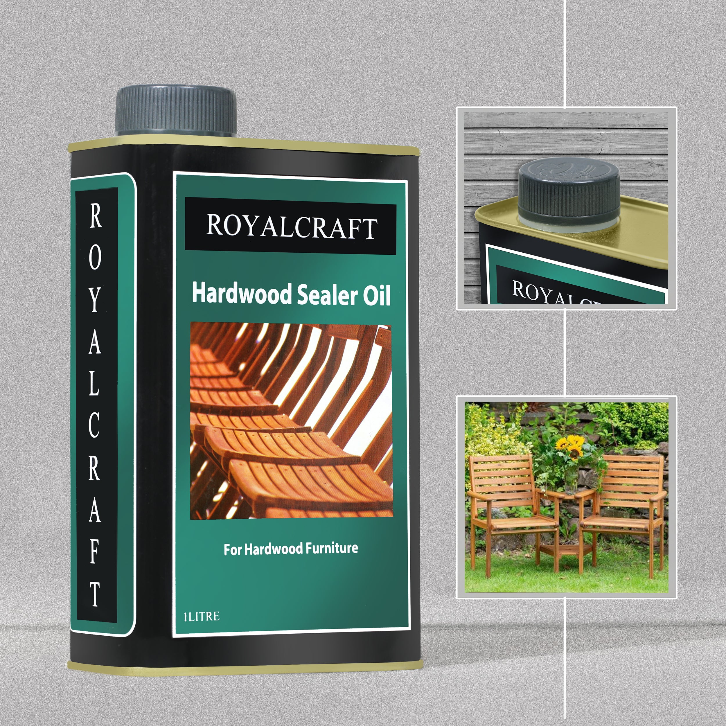 RoyalCraft Hardwood Furniture Sealer Oil - 1 Litre