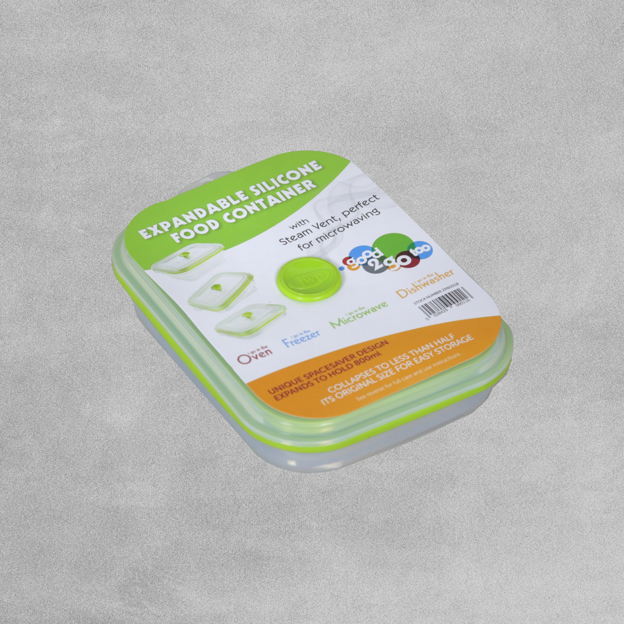 Collapsible Silicone Food Storage Containers