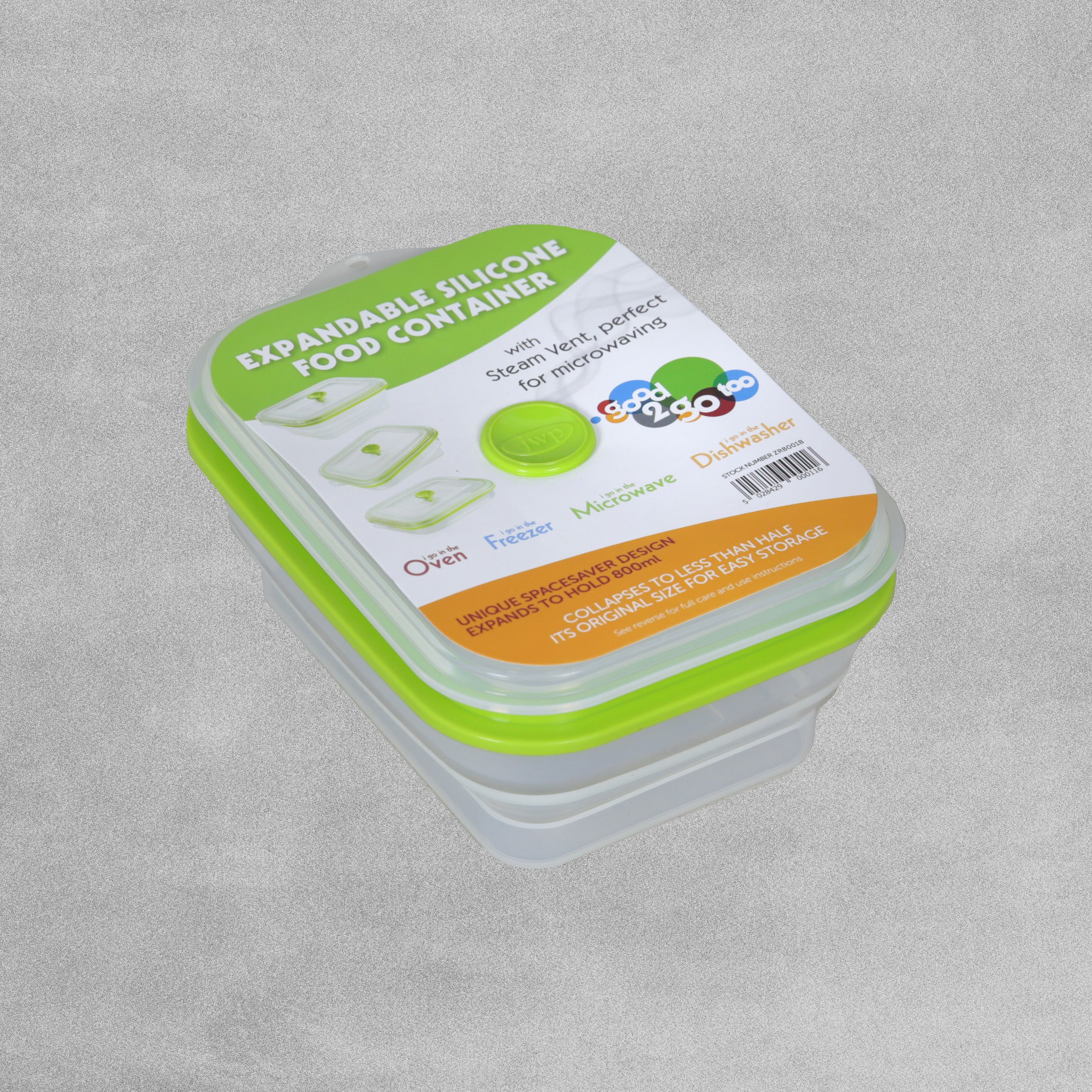 Collapsible Silicone Food Storage Containers