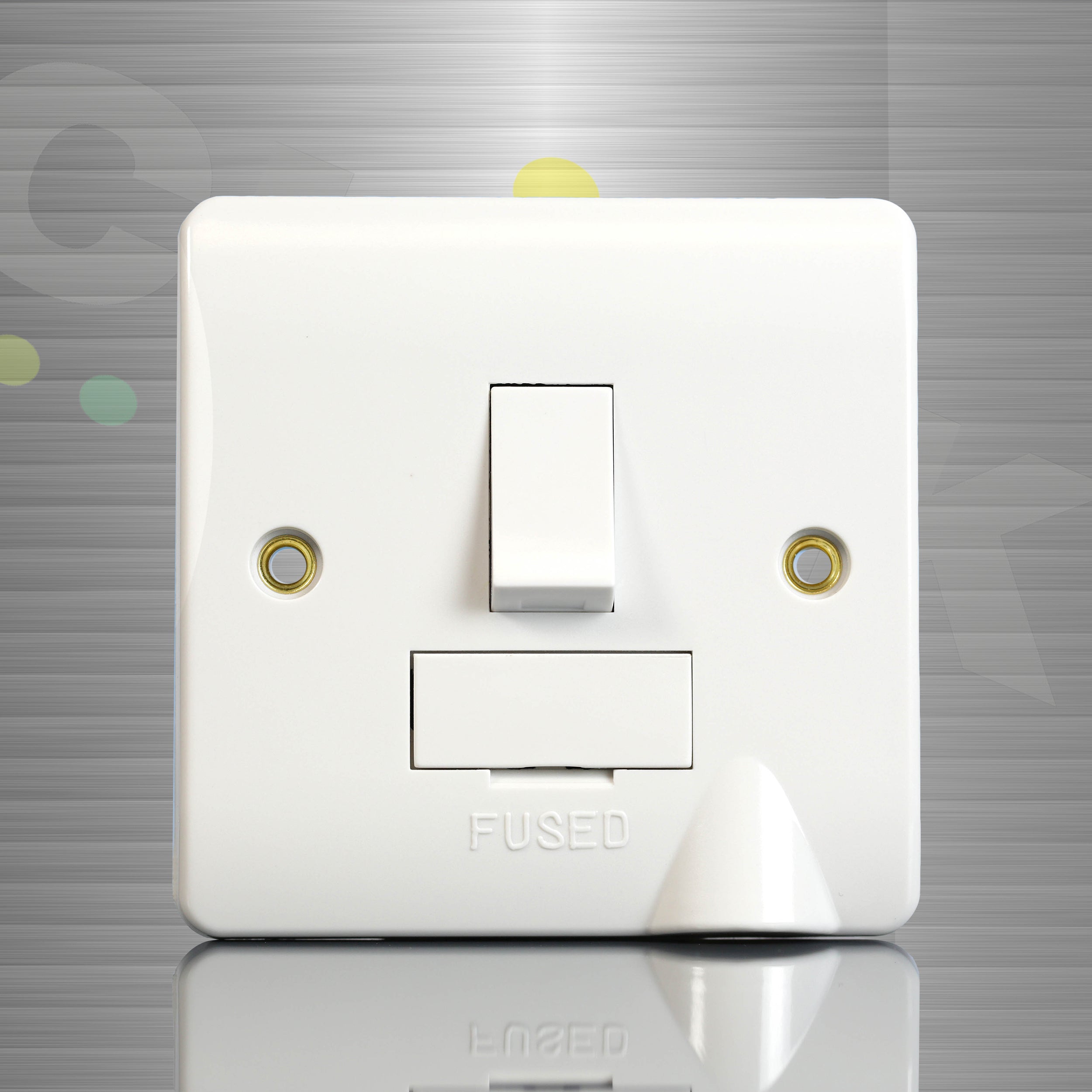 Click Mode 31A Fused Switched Connection Unit with Flex Outlet (Bottom Outlet)