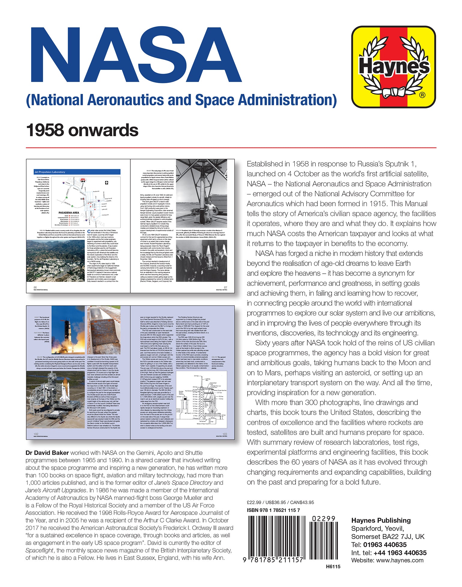 Haynes NASA 1958 Onwards Operations Manual