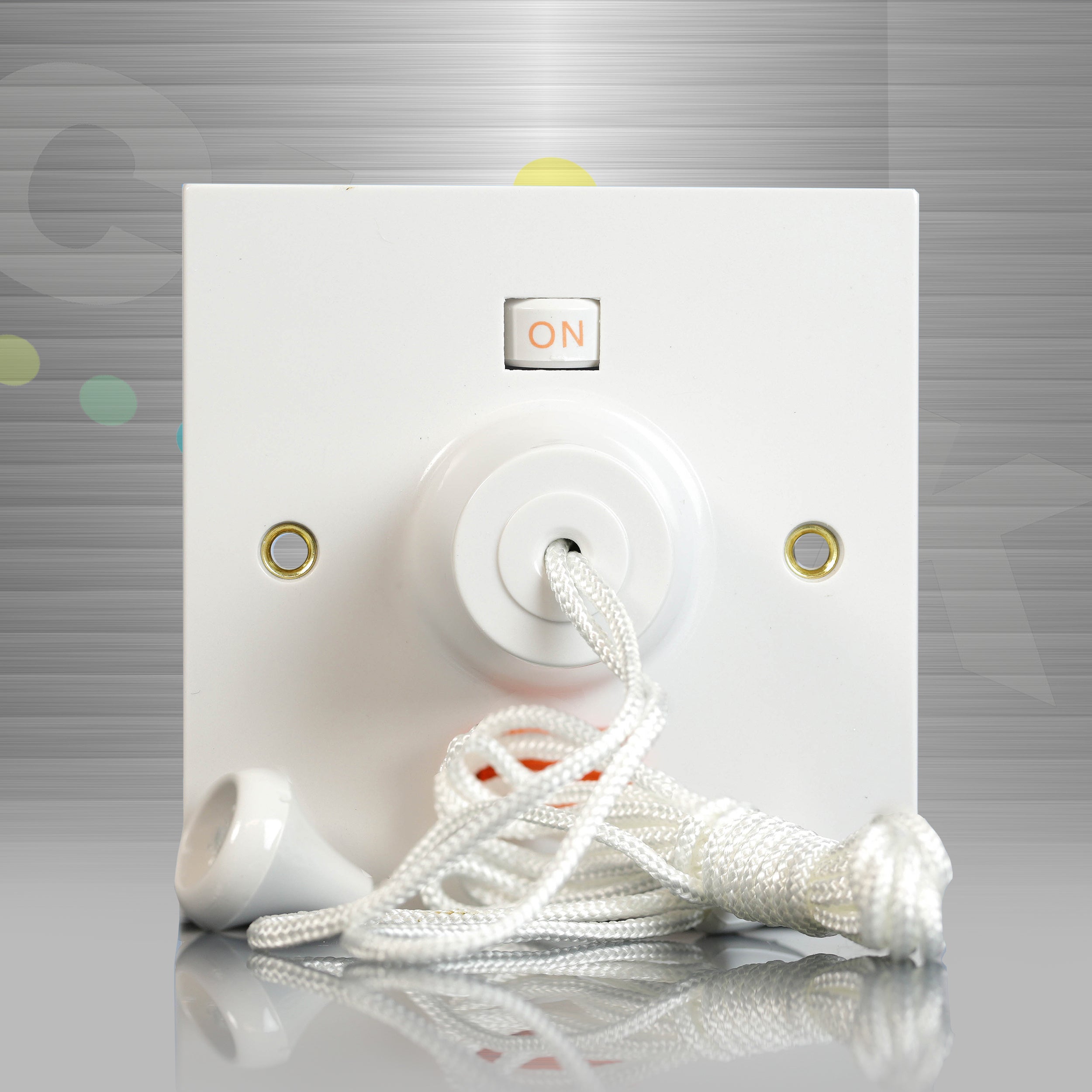 Click Polar 45A DP Pull Switch with Neon & Mechanical Indicators