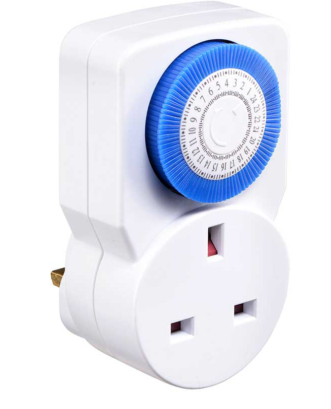 Masterplug 24 Hour Adjustable Socket Timer