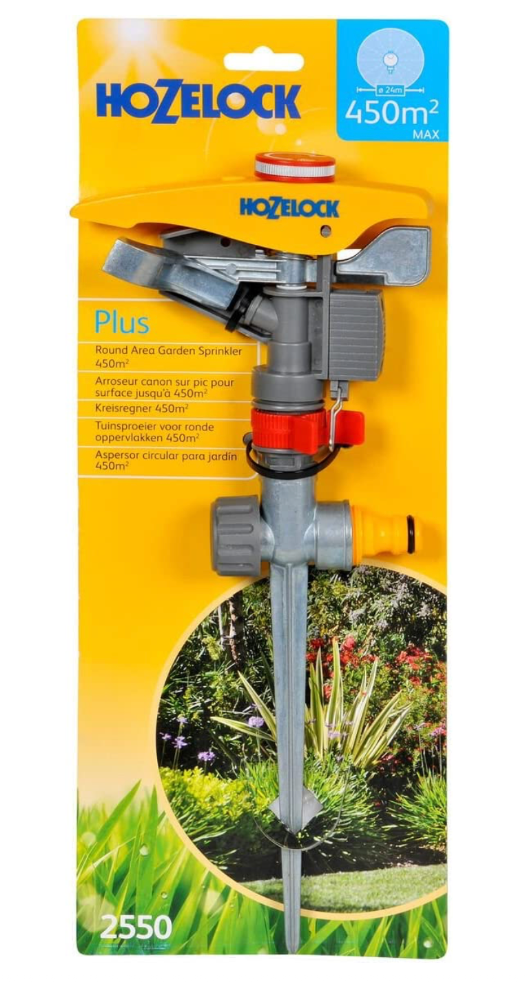 Hozelock 2550 Round Sprinkler 450m