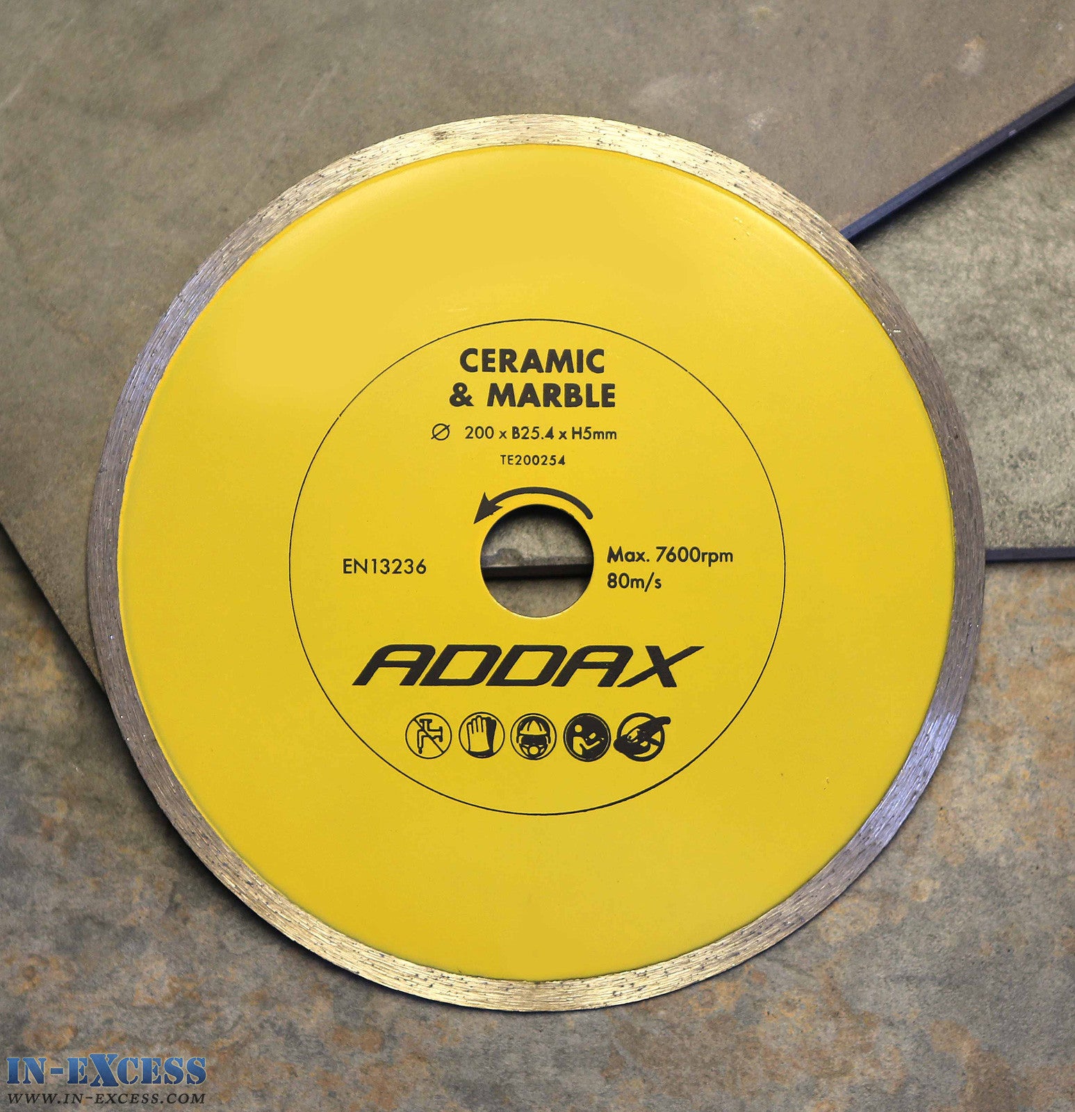 ADDAX TIMCO Diamond Ceramic Tile/Marble Cutting Disc Saw Blade *Various Sizes*