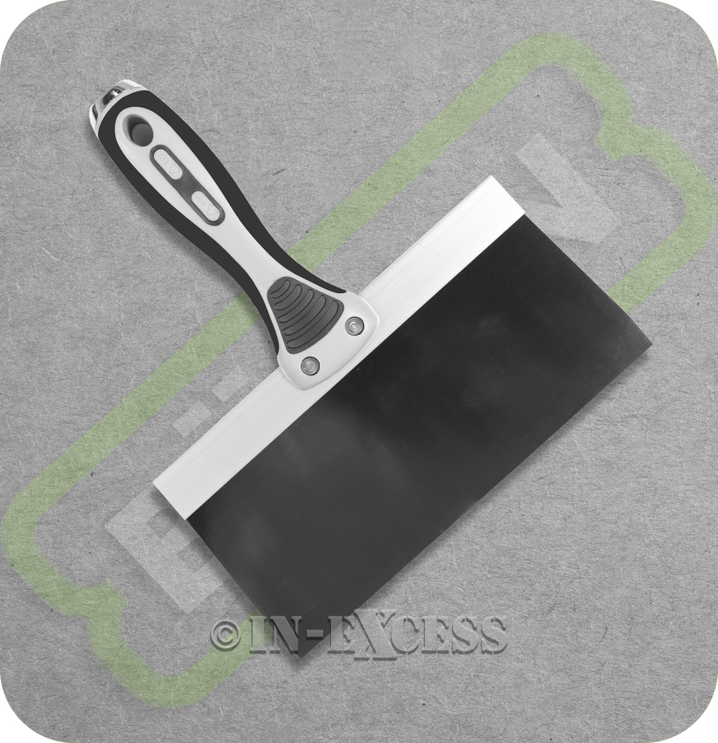 Boron Professional Tools Flat Drywall Trowel - 8" (203mm)