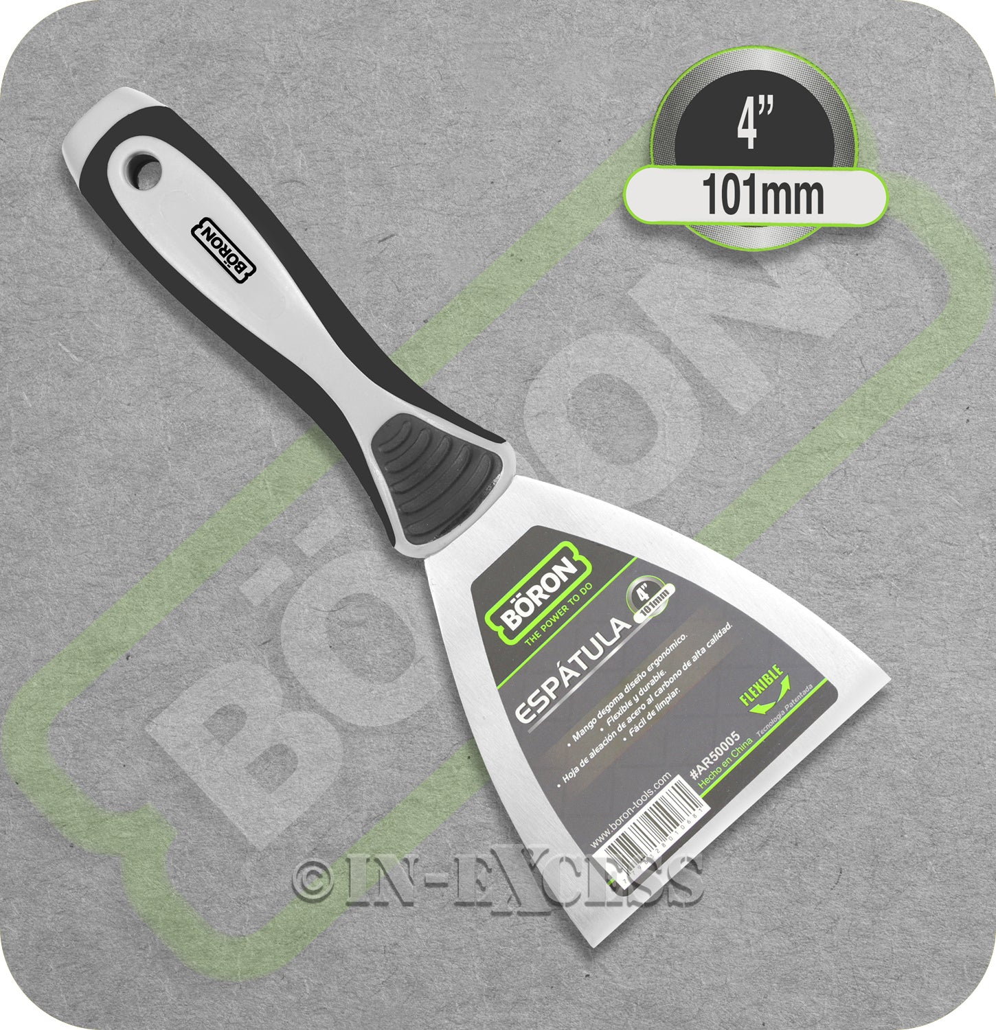 Boron Professional Tools Flat Drywall Filling Spatula 4