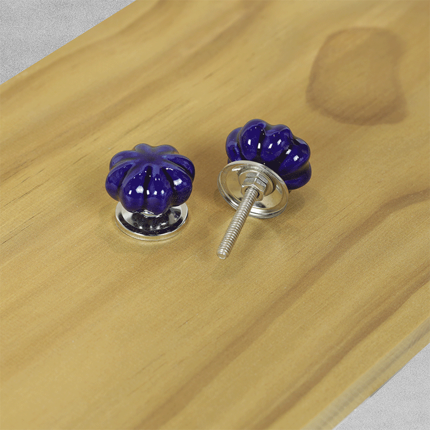 Ceramic Cupboard Door / Drawer Knob - Small 30mm Width