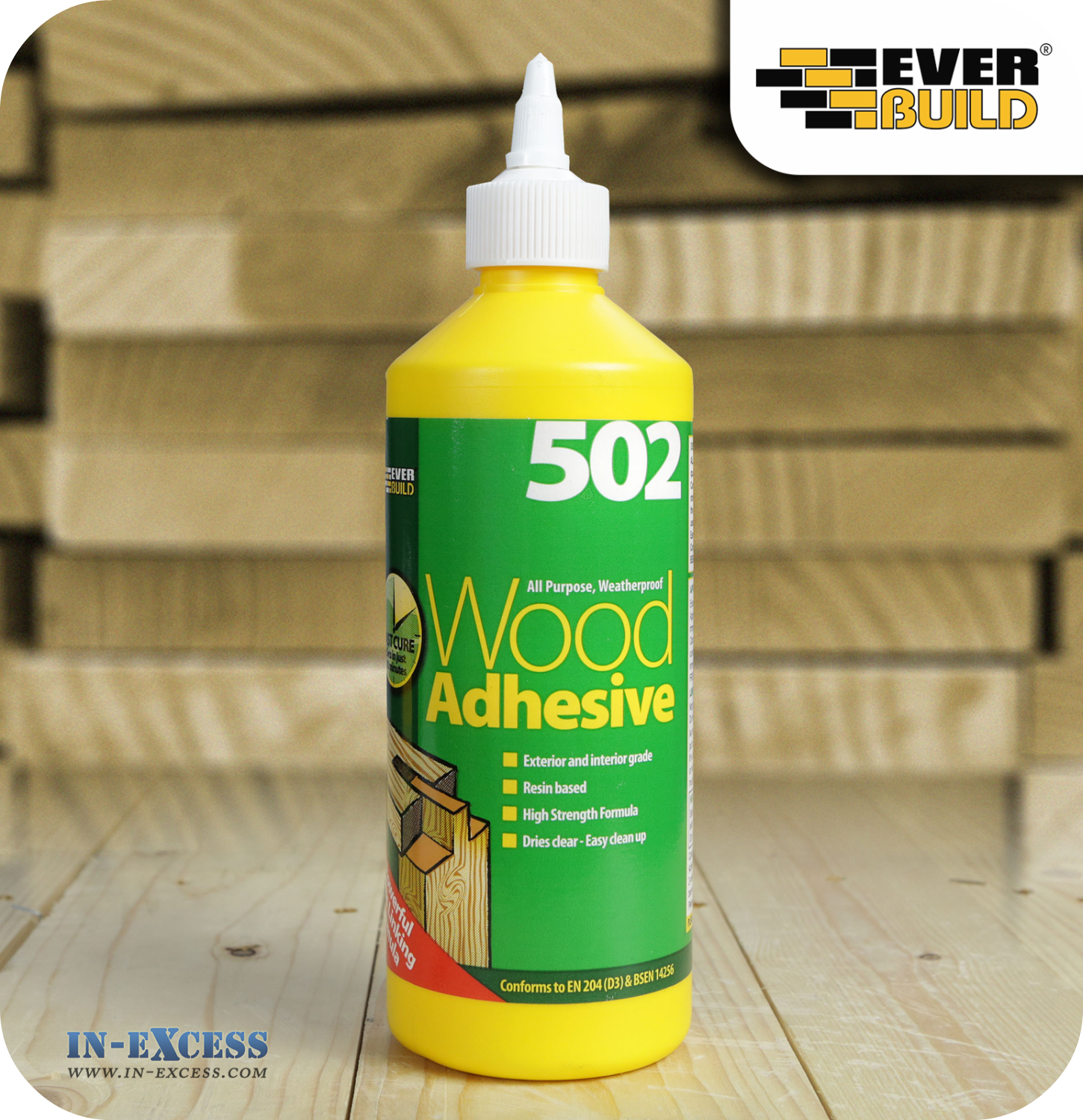 EverBuild 502 All Purpose Wood Adhesive - 500ml