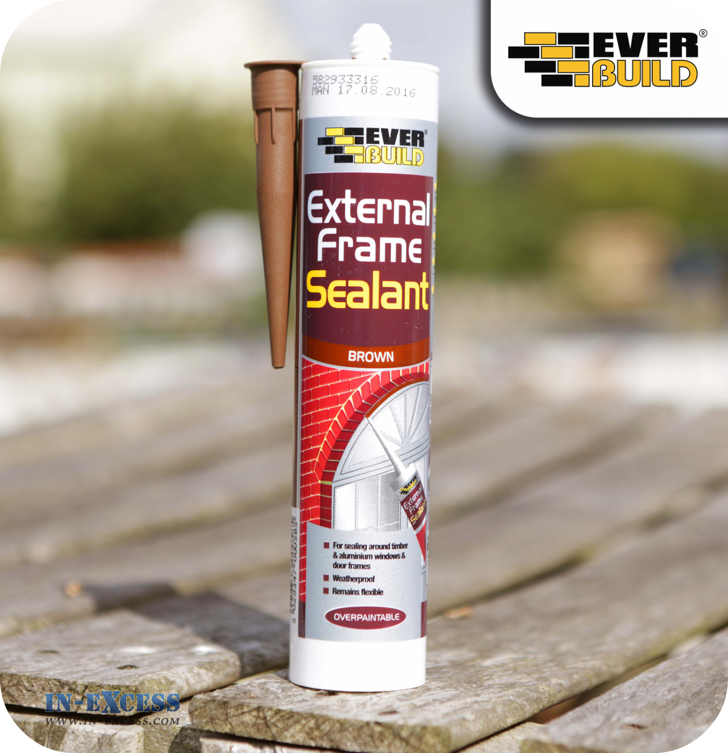 EverBuild External Frame Sealant Brown - 290ml