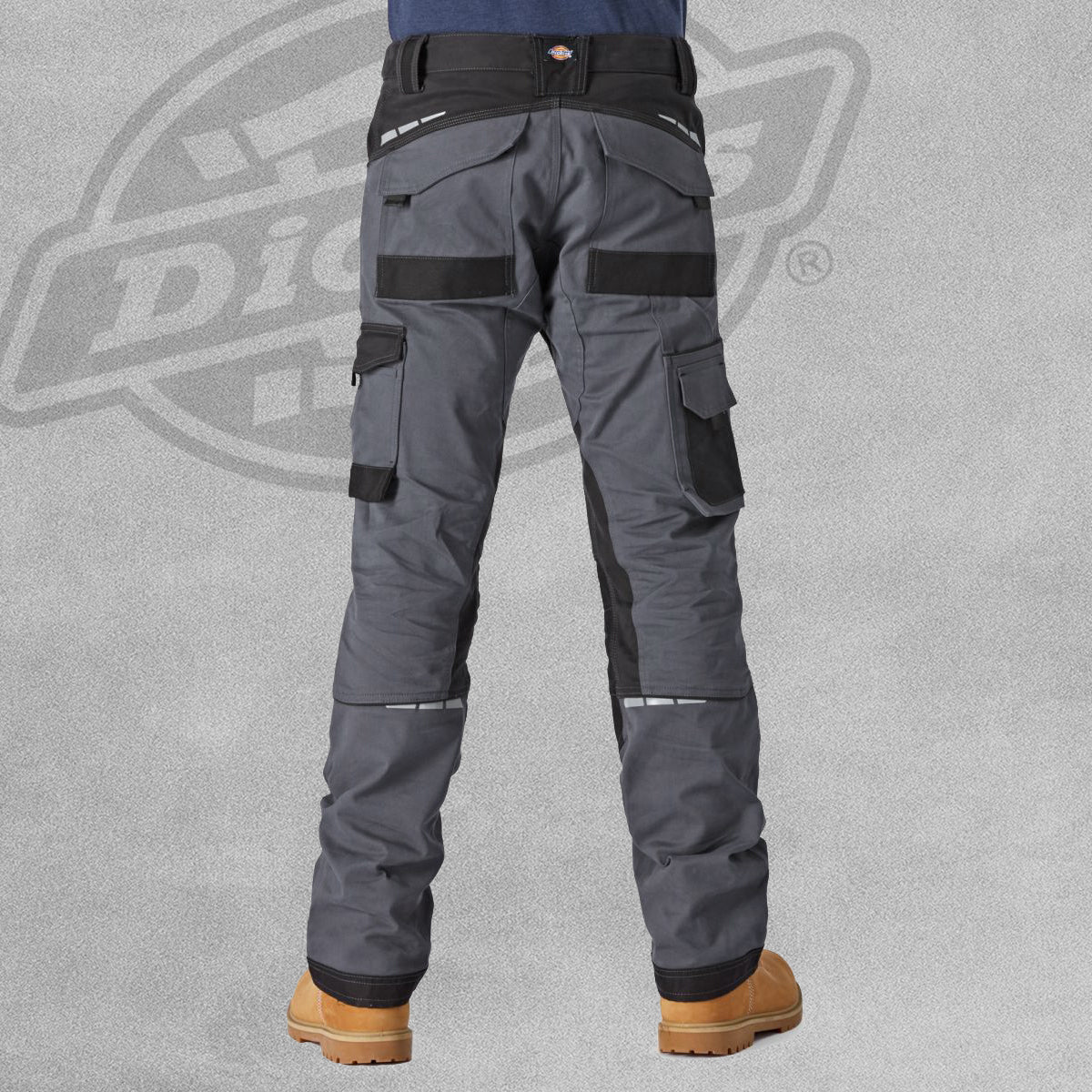 Dickies GDT Premium Trousers - Grey/Black