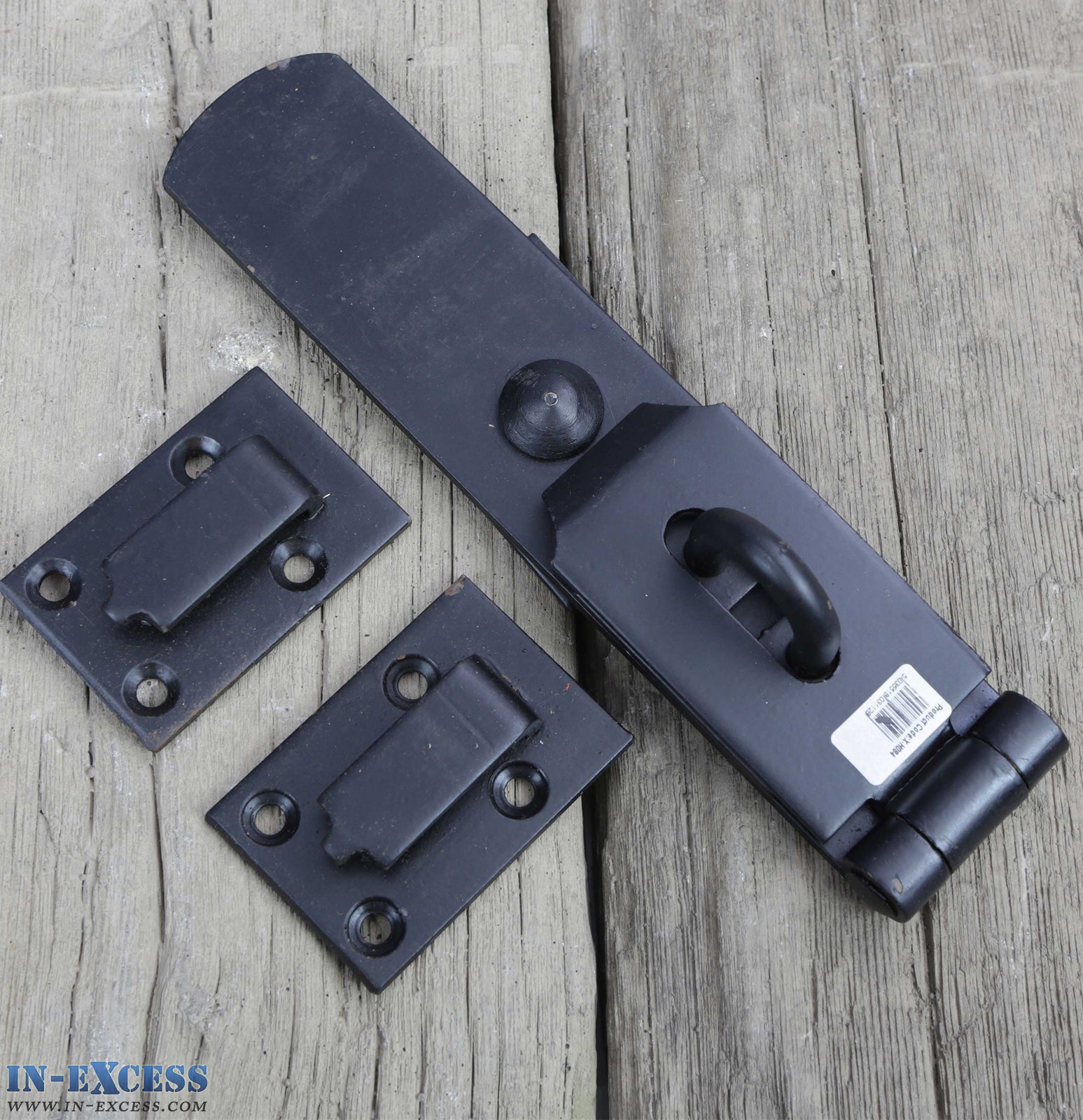 In-Excess Black Epoxy 300mm Heavy Swivel Locking Bar