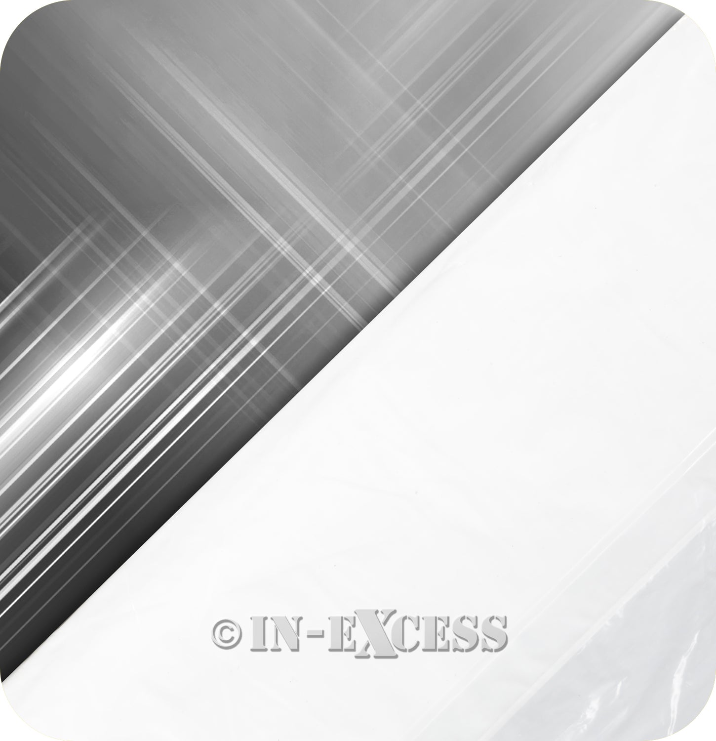 In-Excess Recycled Swing Pedal Bin White Liners - Roll of 30 Liners