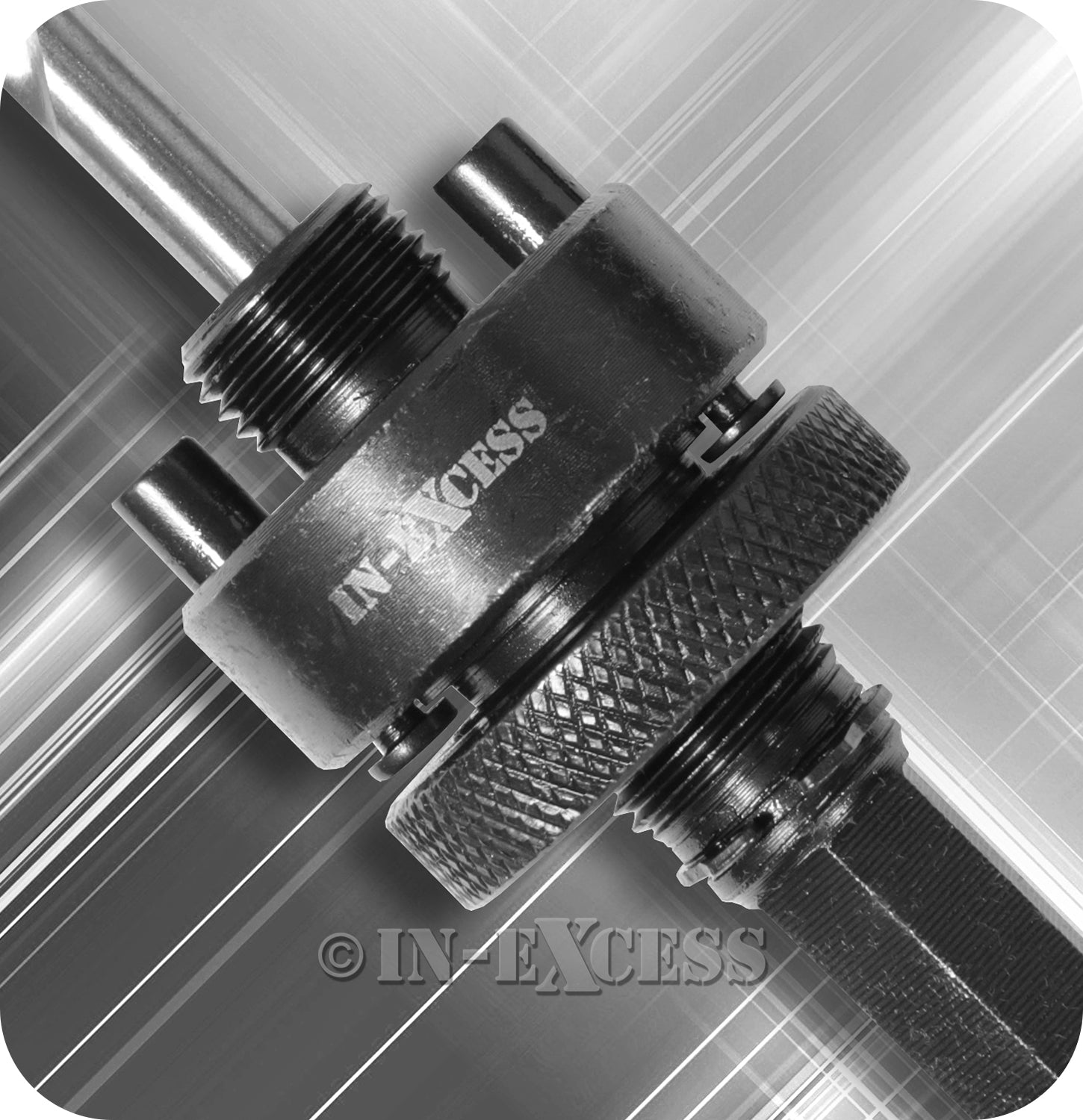 In-Excess Hexagonal Holesaw Arbor With HSS Pilot Drill Bitt - 11mm (7/16")