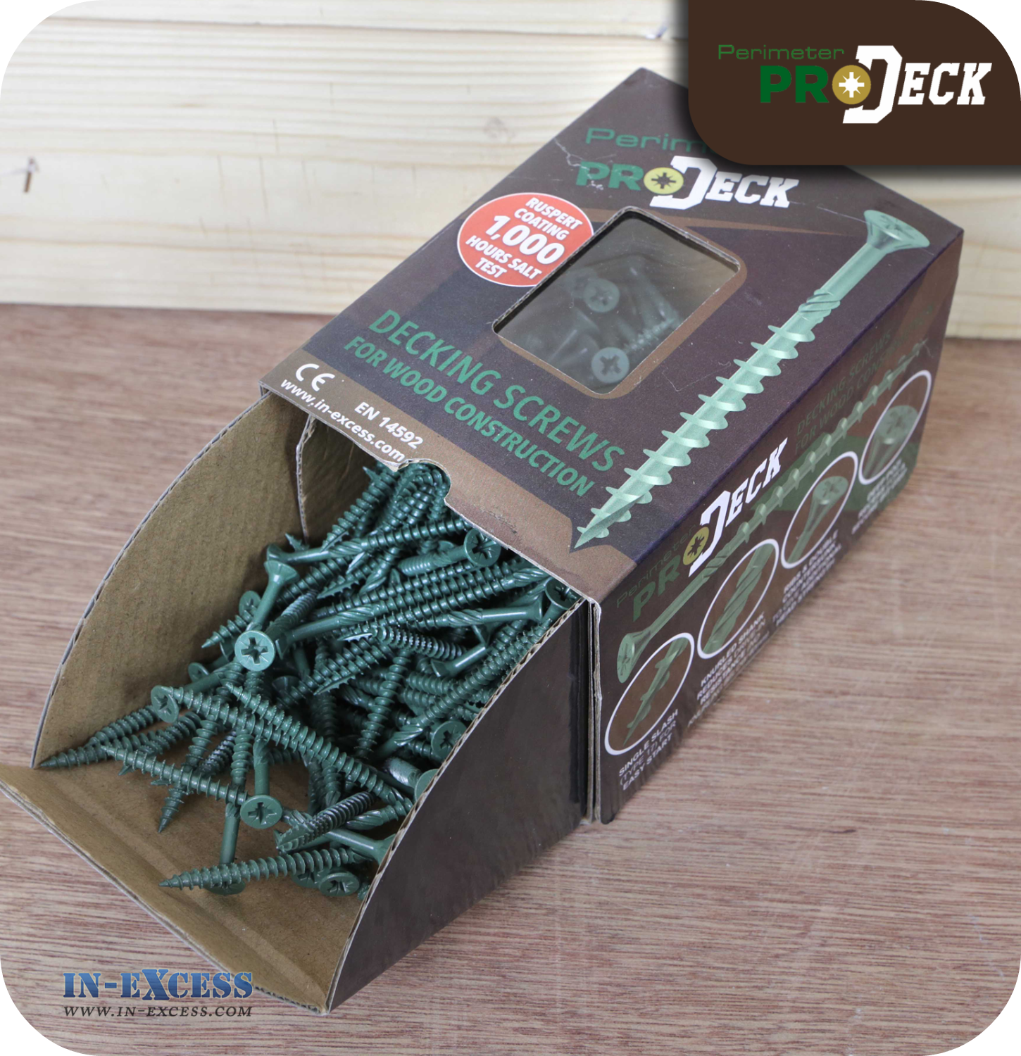 Perimeter ProDeck Decking Screws 4.5 x 65mm - Pack of 200