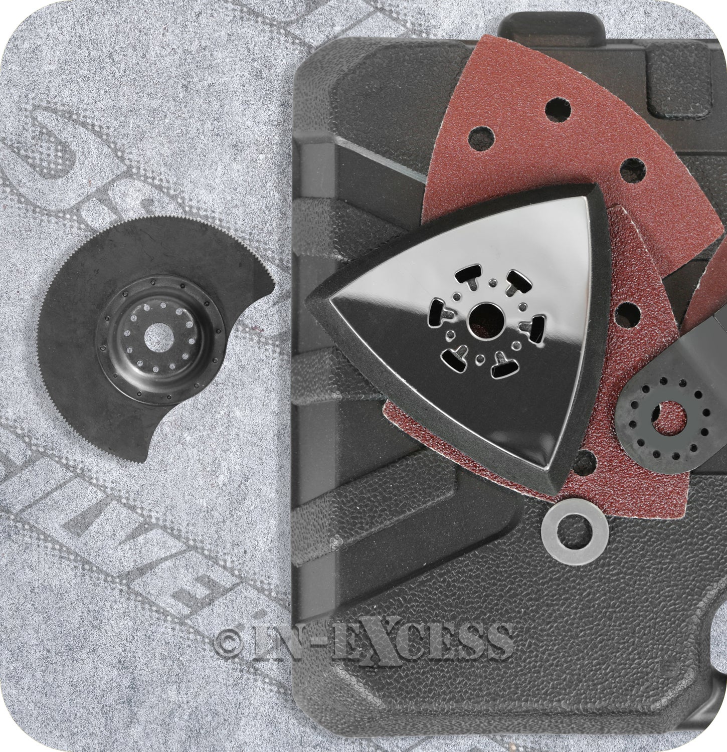 Silverline Keyless DIY Multi-Tool Power Tool - 300W