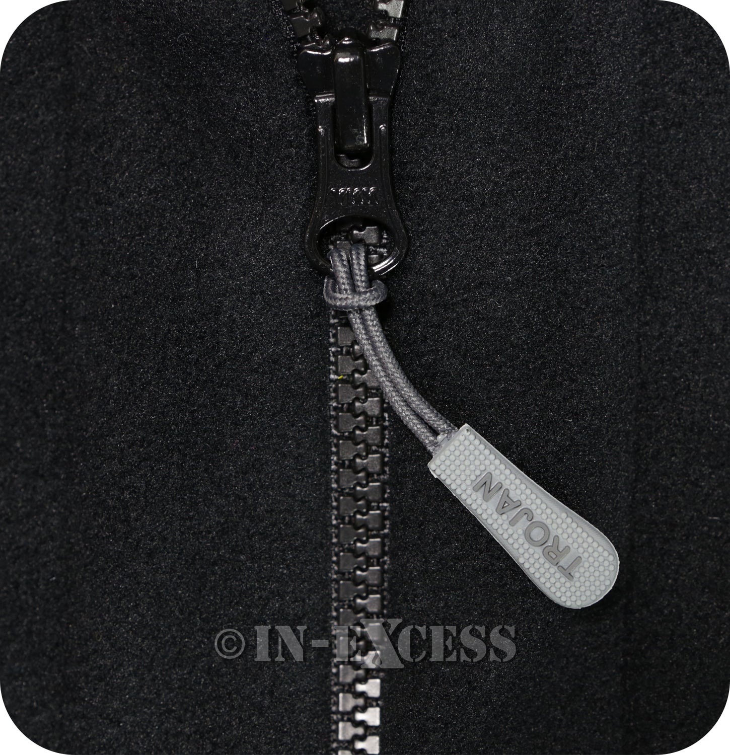 Trojan Ladies Glacier Winter Fleece Walking Jacket - Black