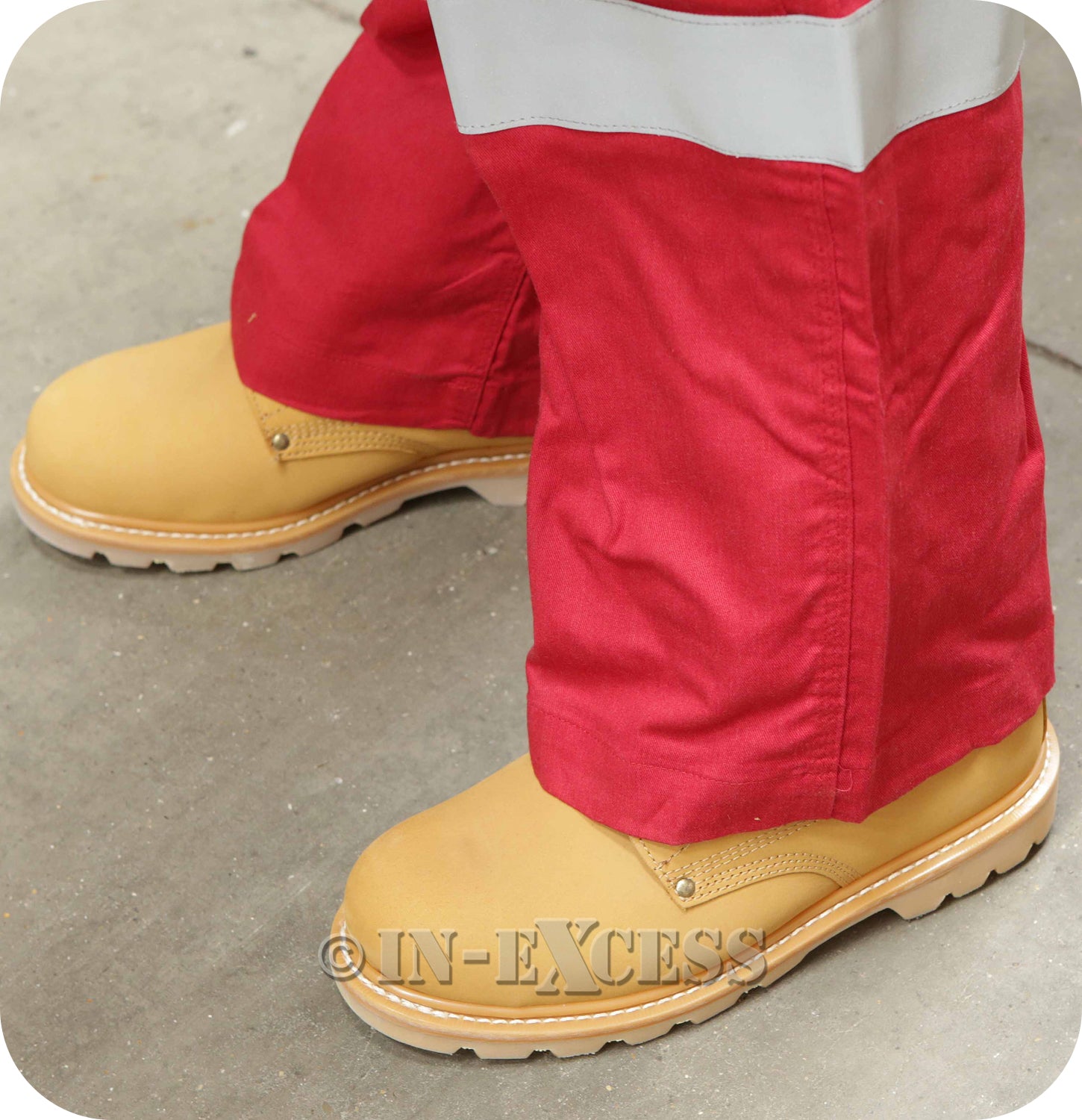 Walls FR Flame Resistant Boiler Work Wear Overalls - Red