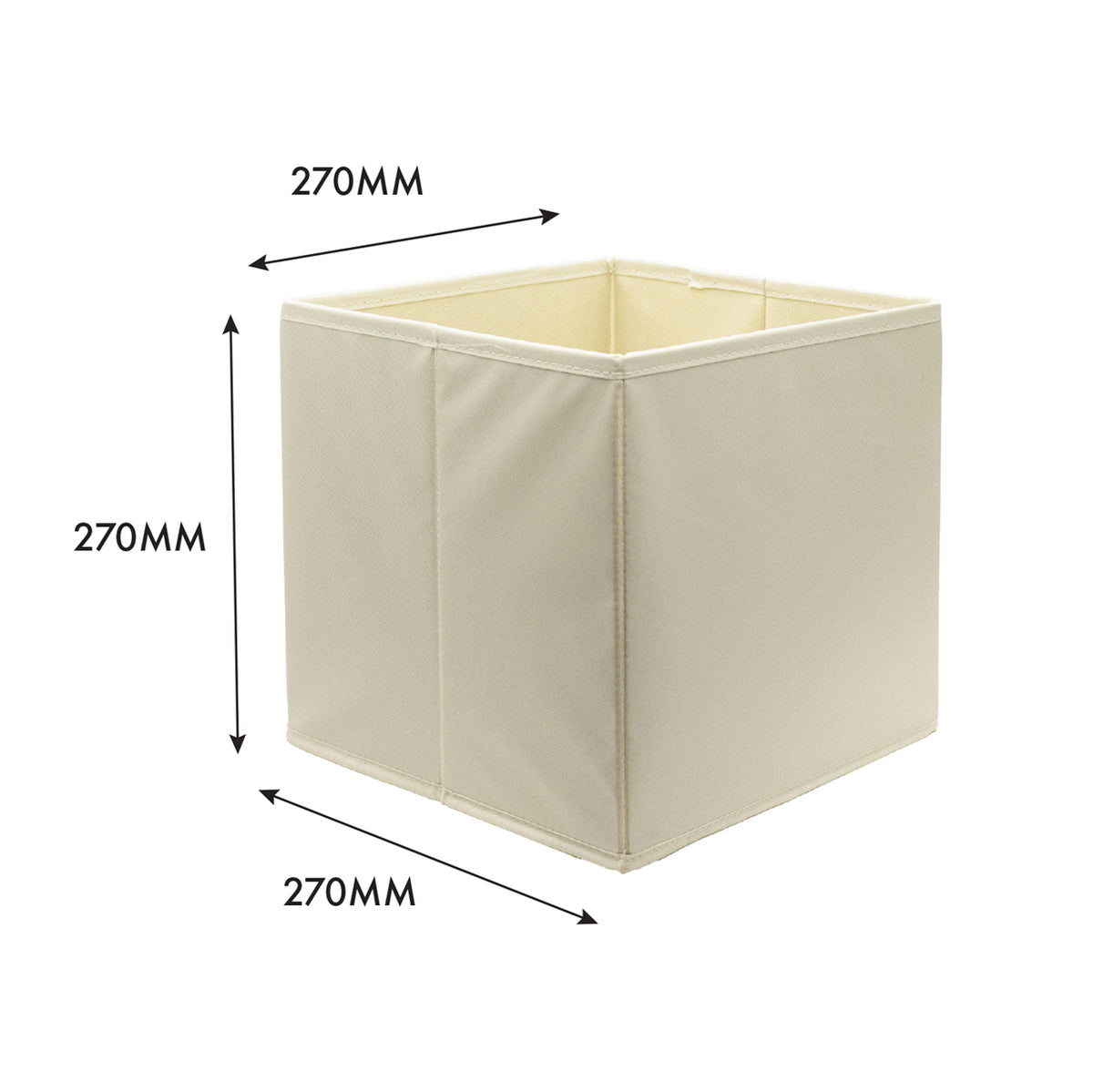 Compact Storage Cube Insert 27cm - Various Colours