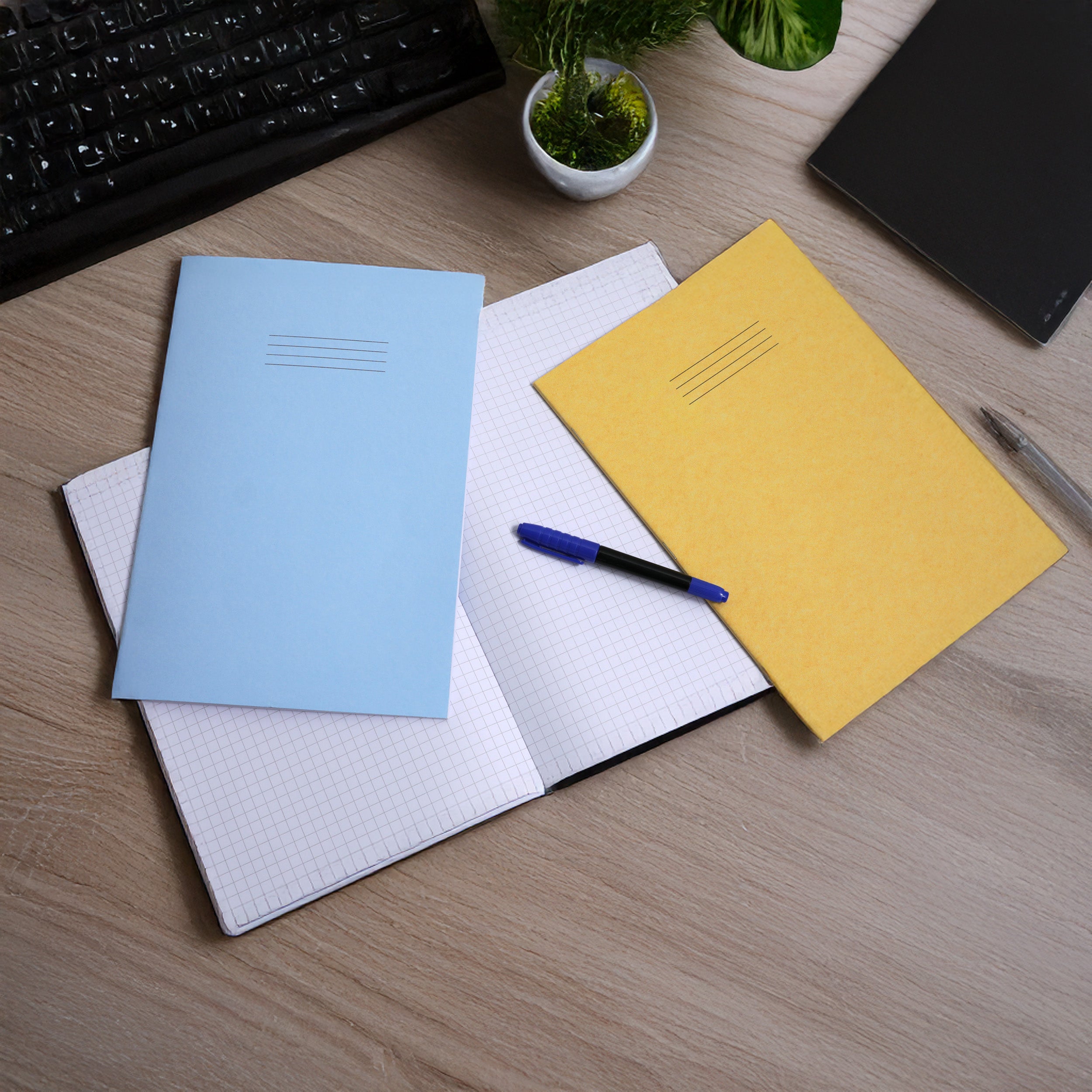 A4 Exercise Books - Plain - Pack of 12