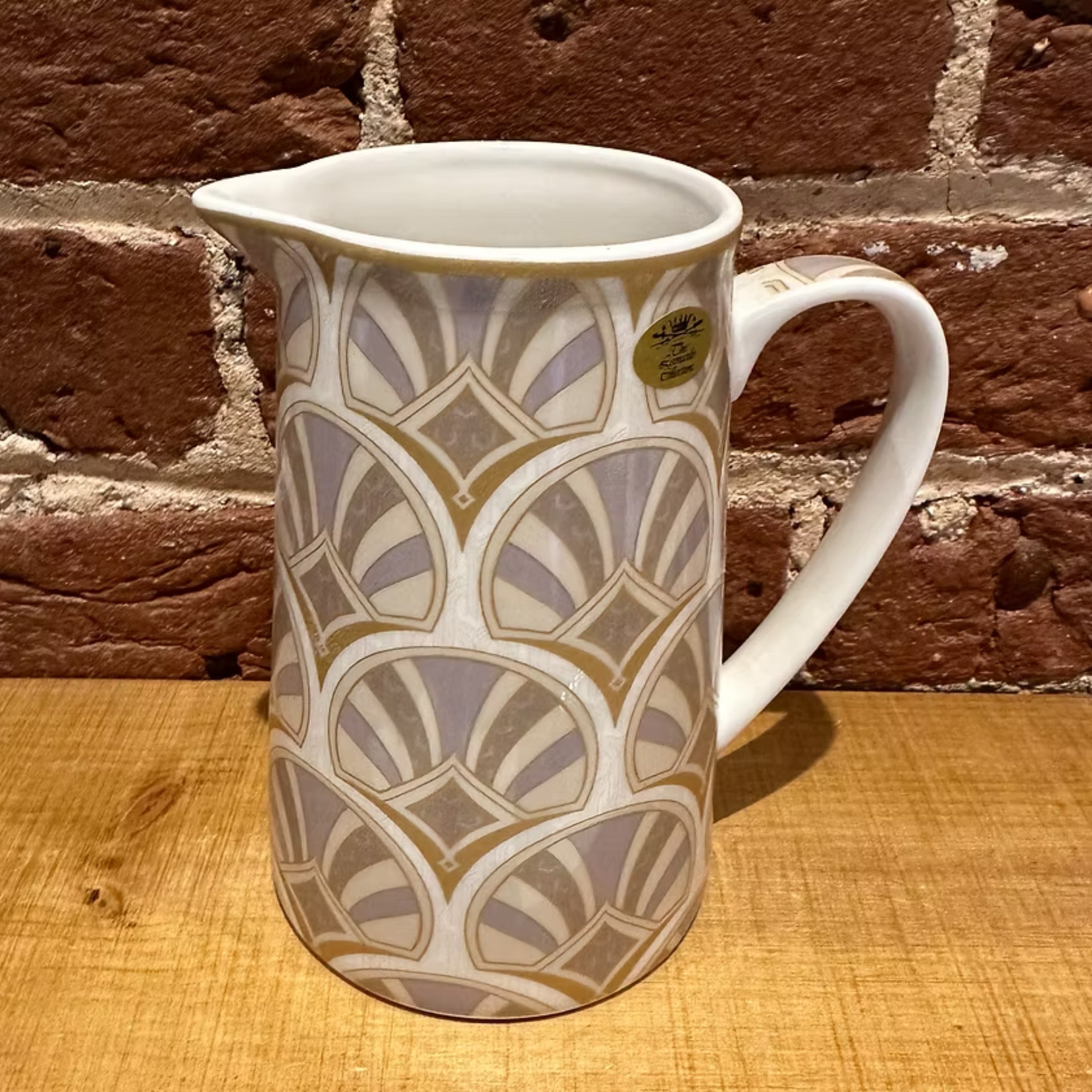 Art Deco Fine China Jug - Various Colours Available