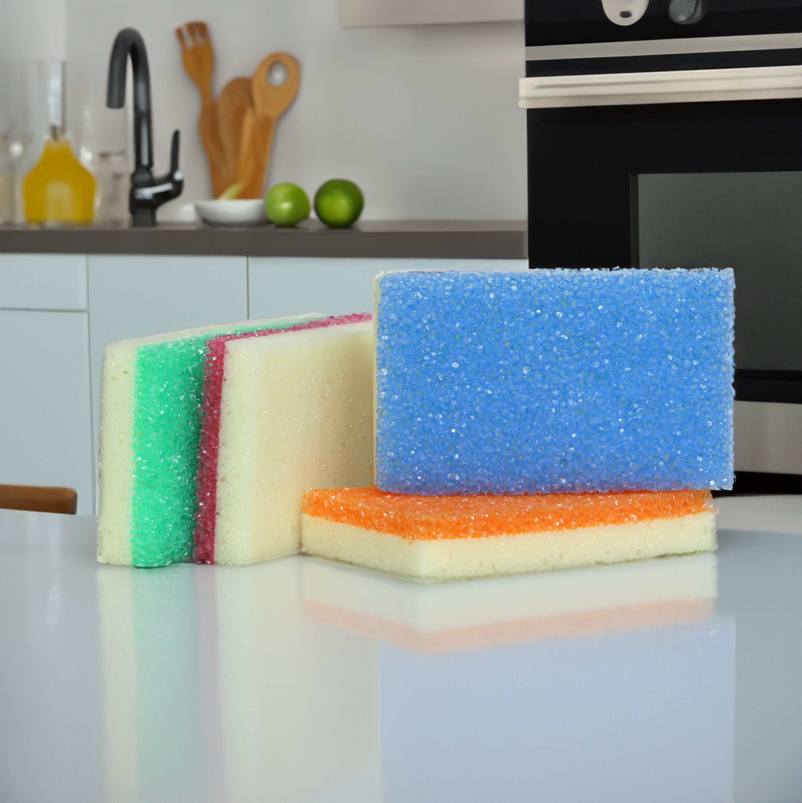 Bettina Smiley Dual Sided Wonder Scrubb Sponges - Pack of 4