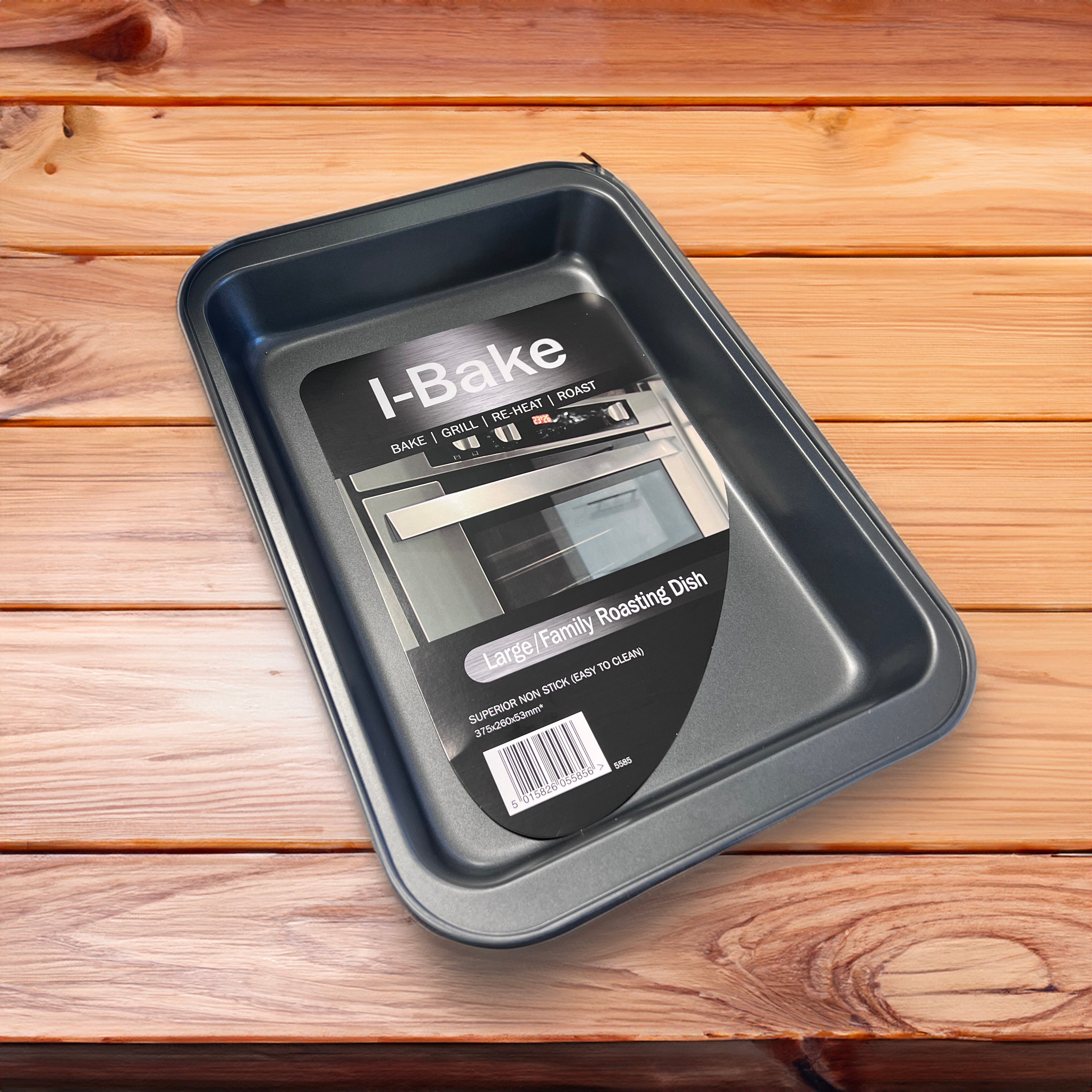 I-Bake Roast & Bake Tray- Superior Non Stick 375 x 260x 53mm