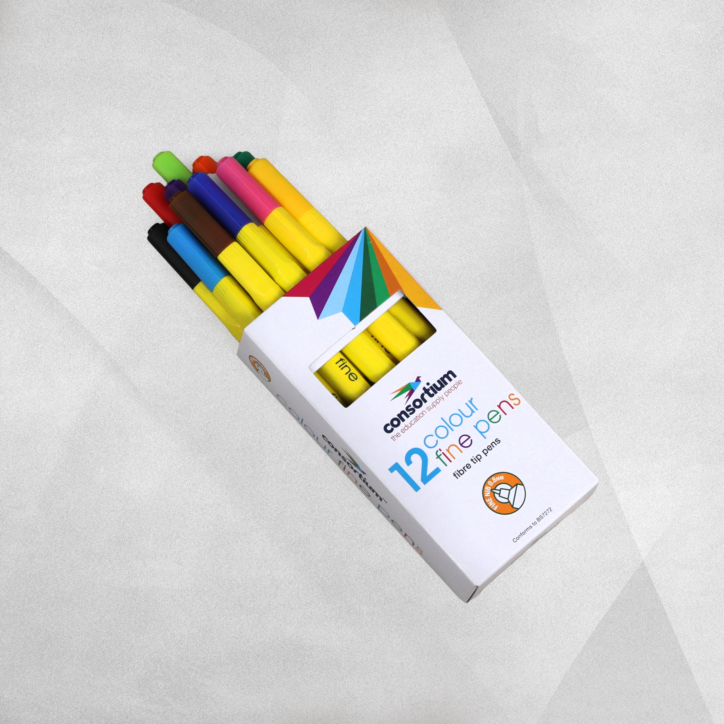 Consortium Fine Tip Washable Pens Pack of 12