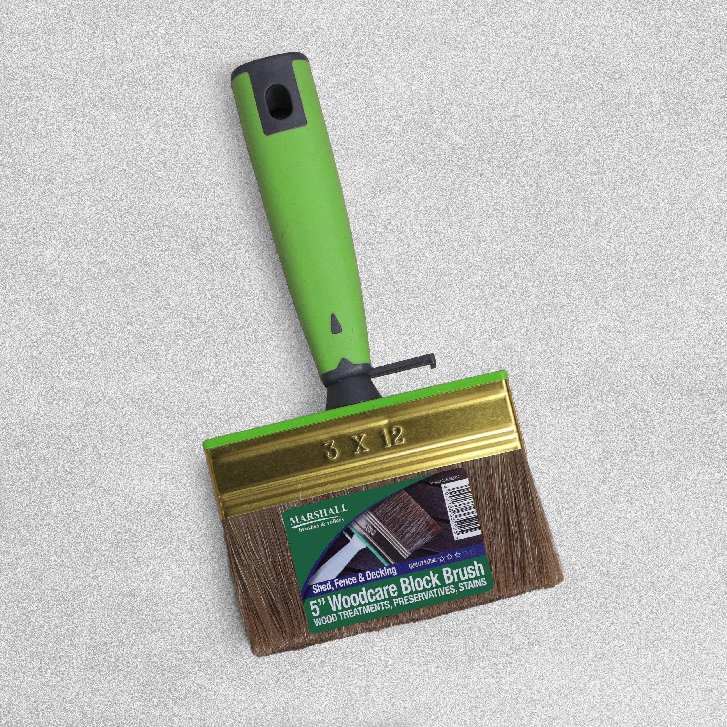Marshall Brushes & Rollers Woodcare Block Brush 5"